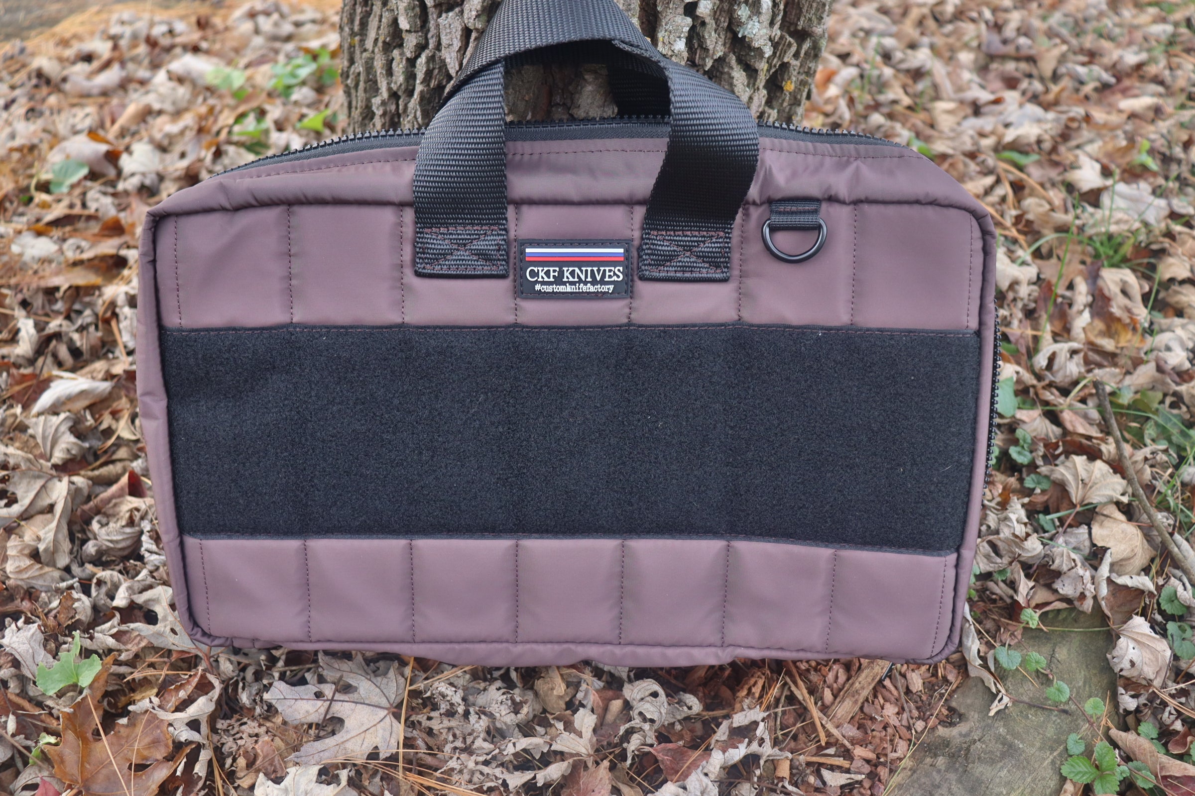 Custom Knife Factory Brown 10 Knife Storage Bag