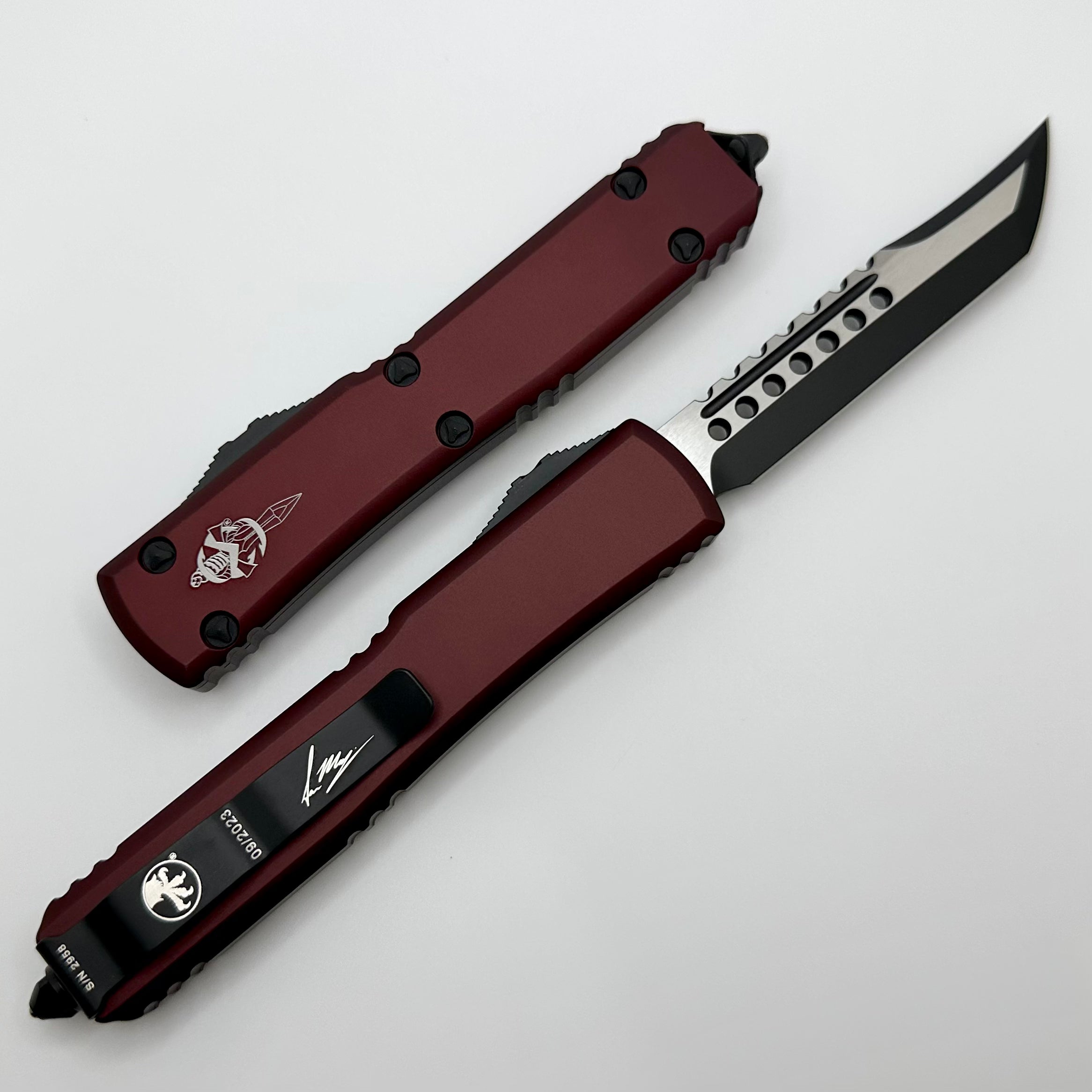 Microtech Ultratech Hellhound Merlot Standard 119-1MRS