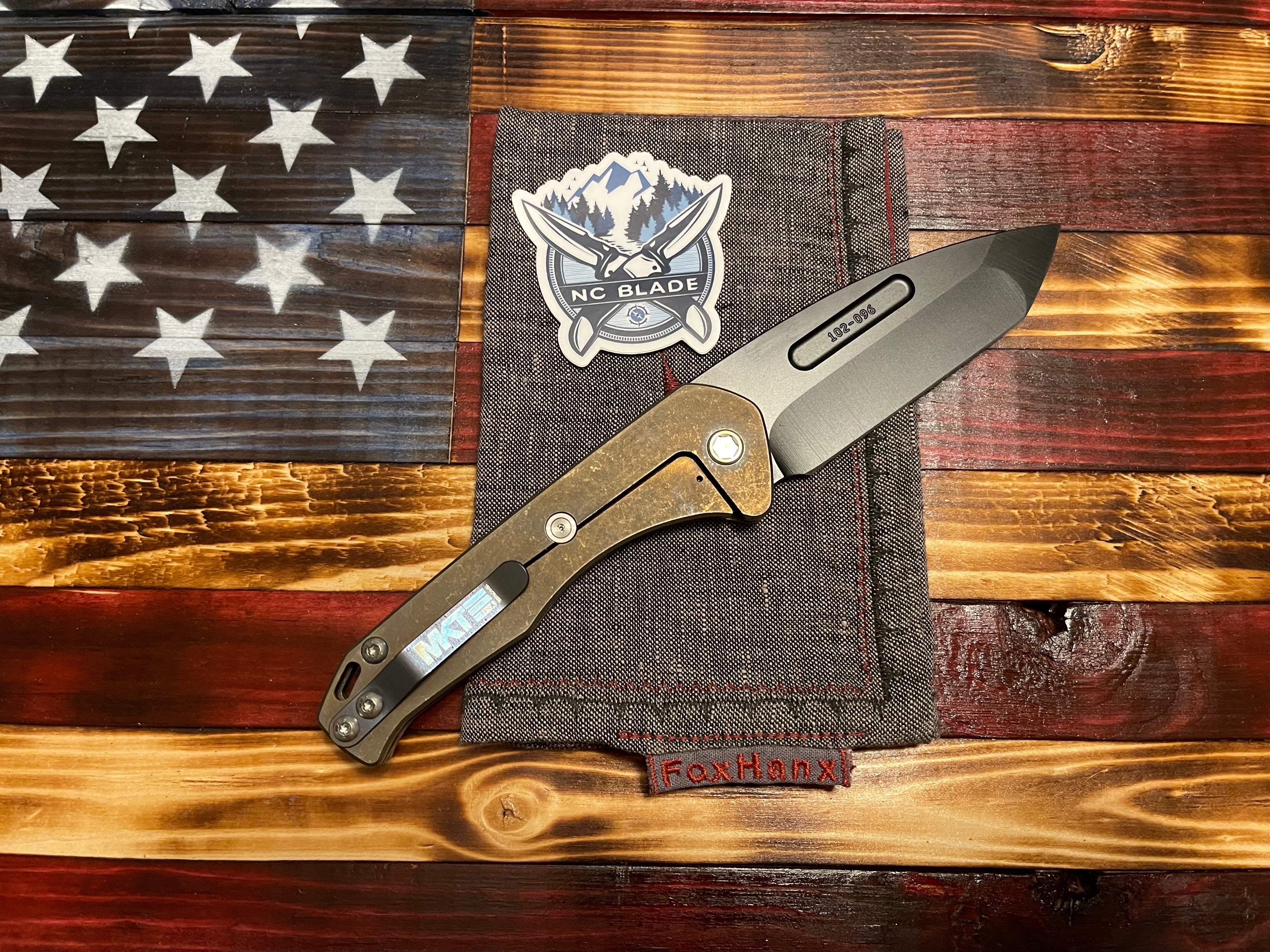 Medford Praetorian Slim Tanto PVD S35VN Flamed Bronze