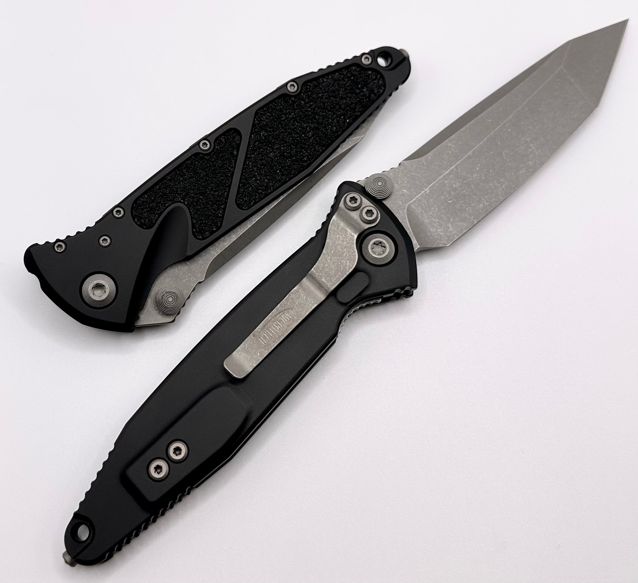 Microtech Socom Elite Tanto Edge Manual Black Apocalyptic Standard 161-10AP