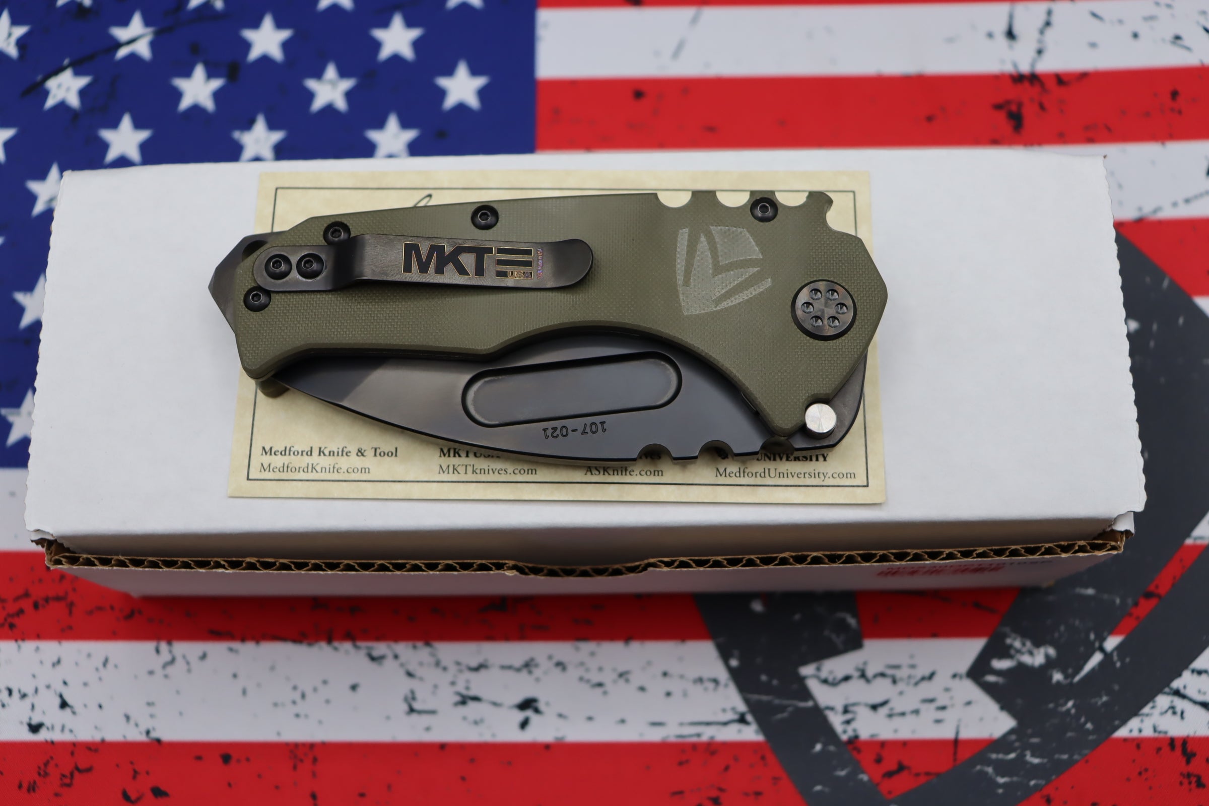 Medford Scout Praetorian M&P OD Green G10