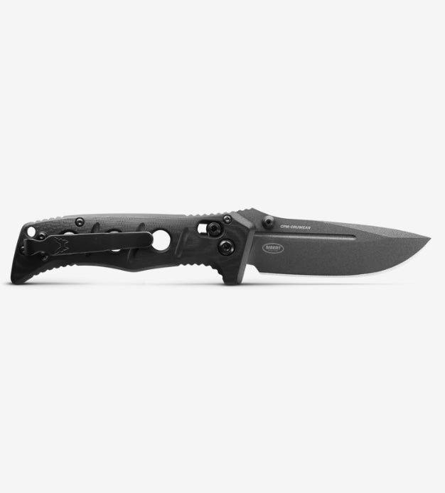 Benchmade Mini Adamas Black G-10 & Cruwear 273GY-1