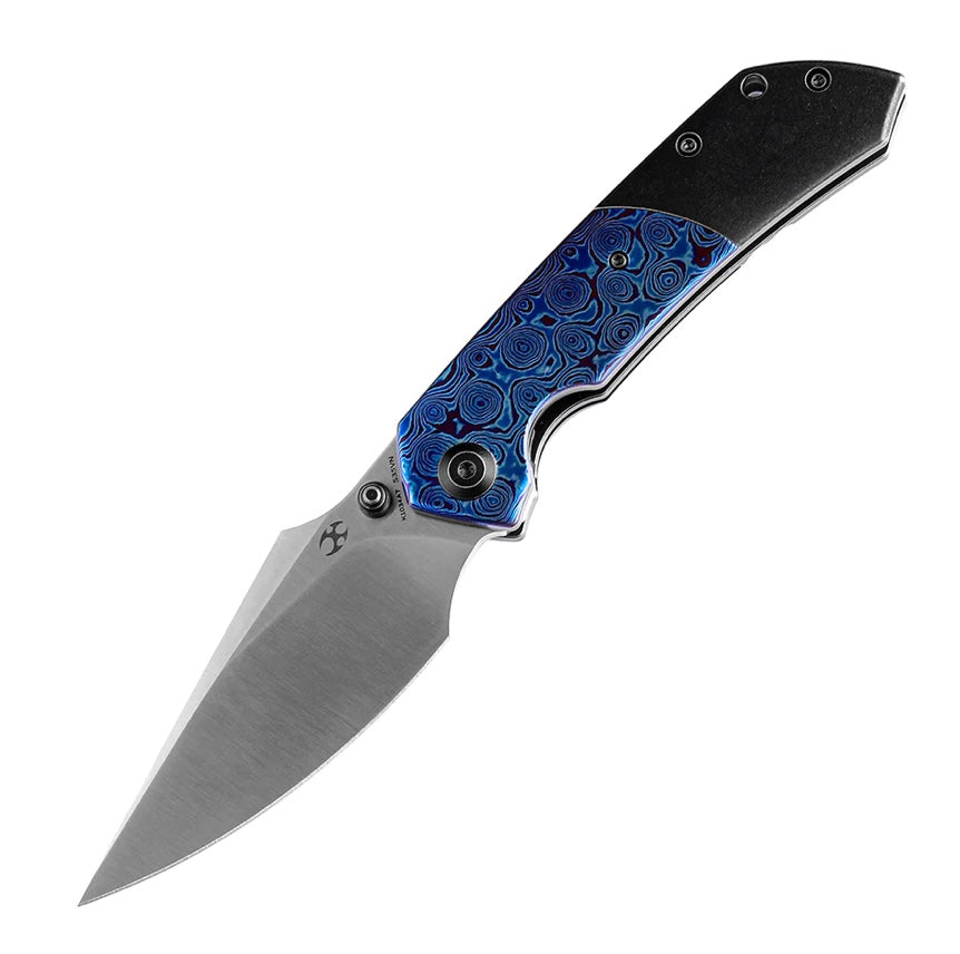 Kansept Knives Fenrir S35VN & Black Stonewash w/ Timascus K1034A7