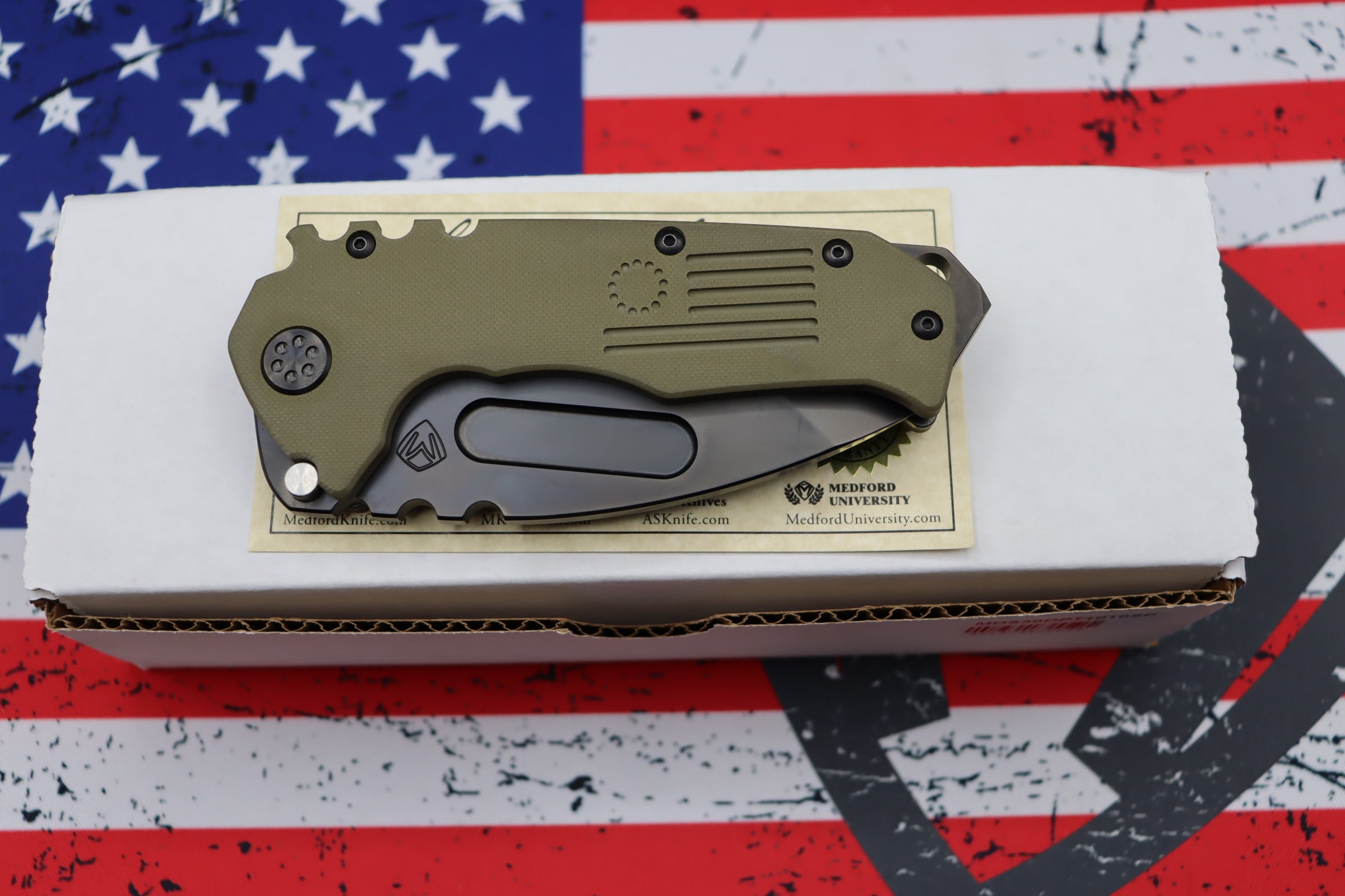 Medford Scout Praetorian M&P OD Green G10