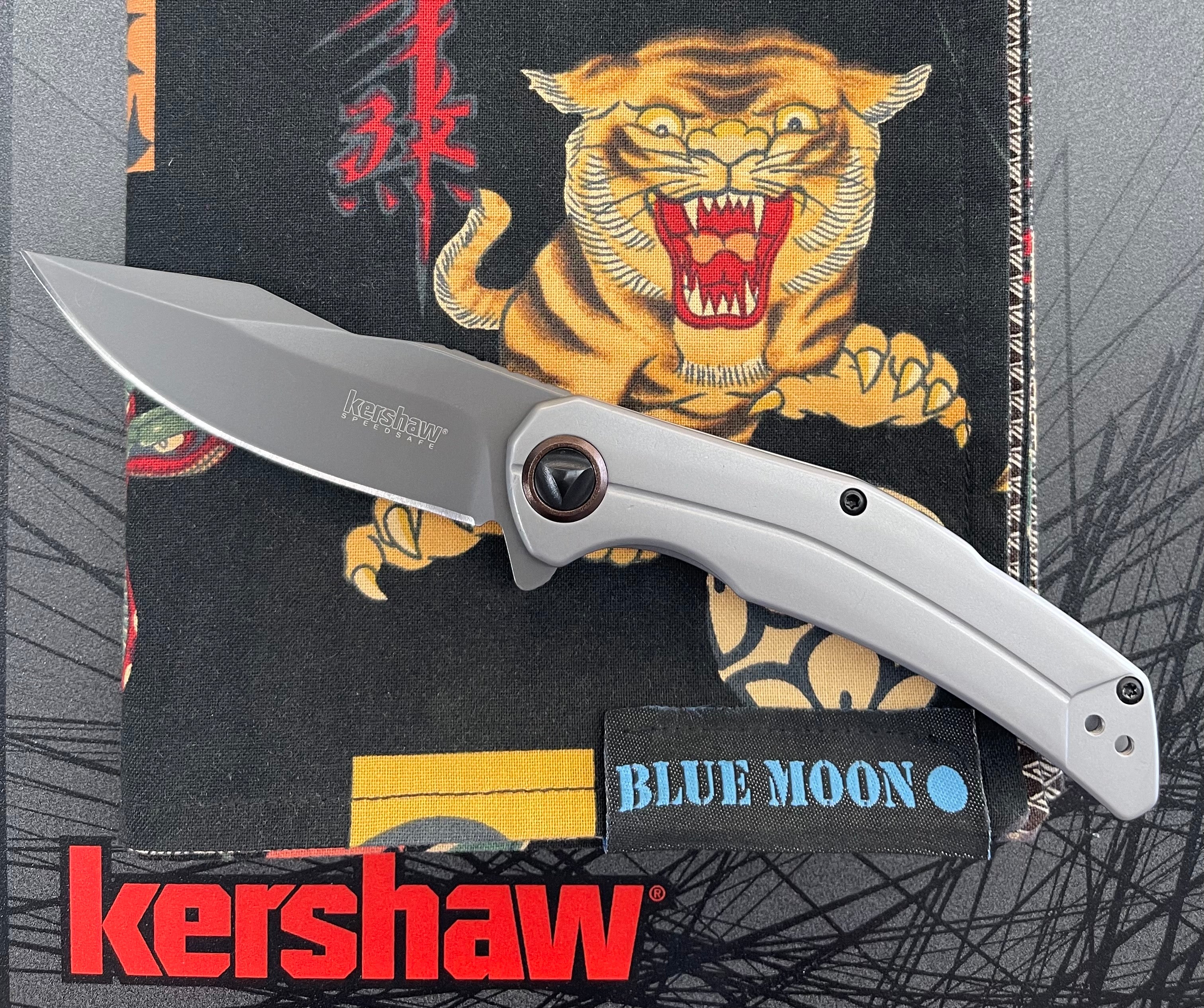 Kershaw Believer Assisted Opening Knife Stainless Steel (3.25 Gray PVD) 2070