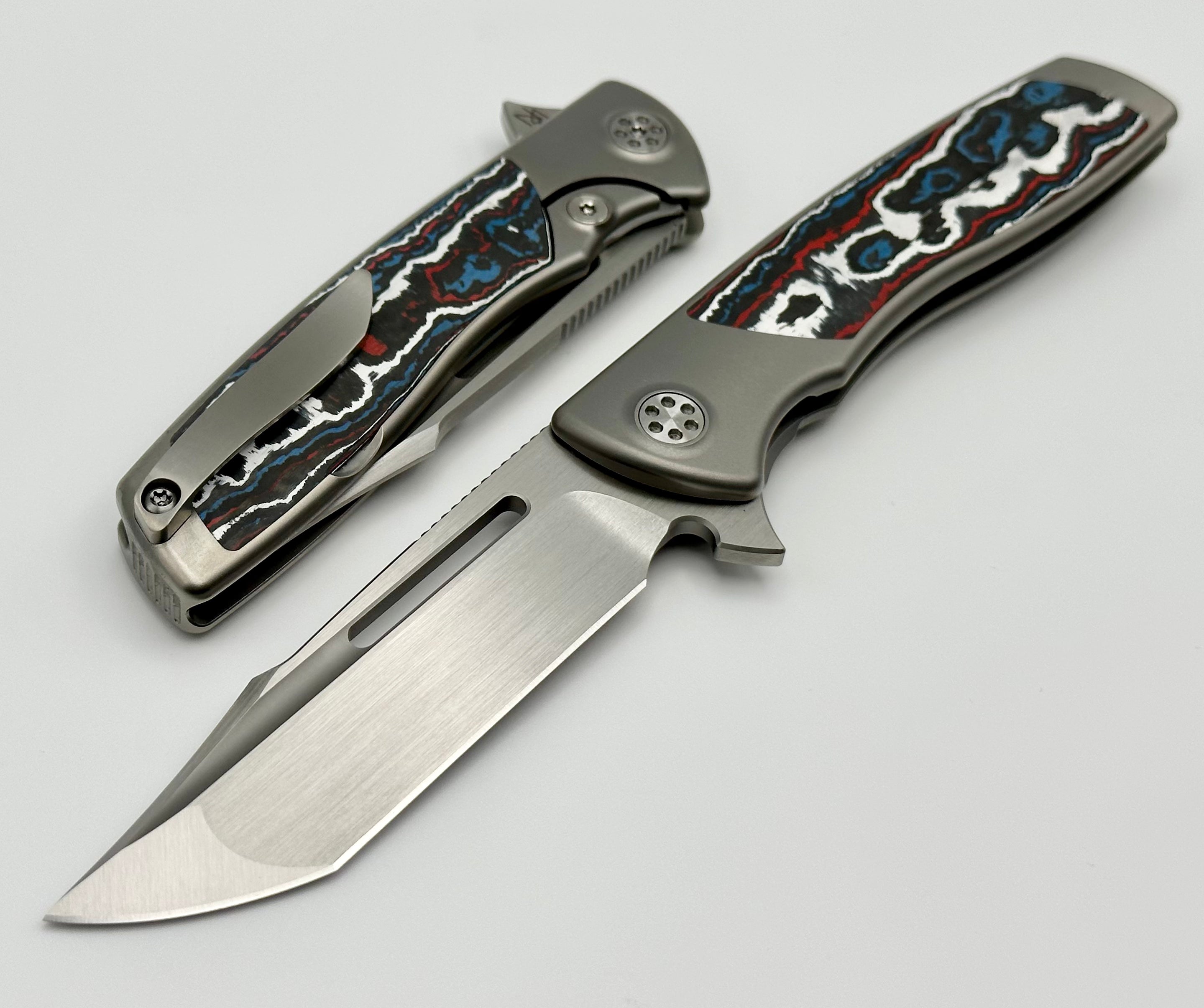 SharpByDesign Mini Evo Nebula Fat Carbon & Harpoon M390