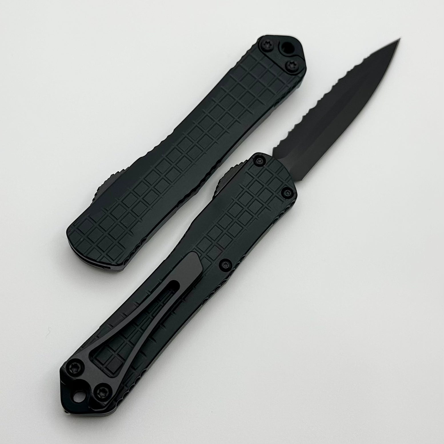 Heretic Knives Manticore S Black Frag DLC Magnacut F/S Double Edge H024F-6C-T