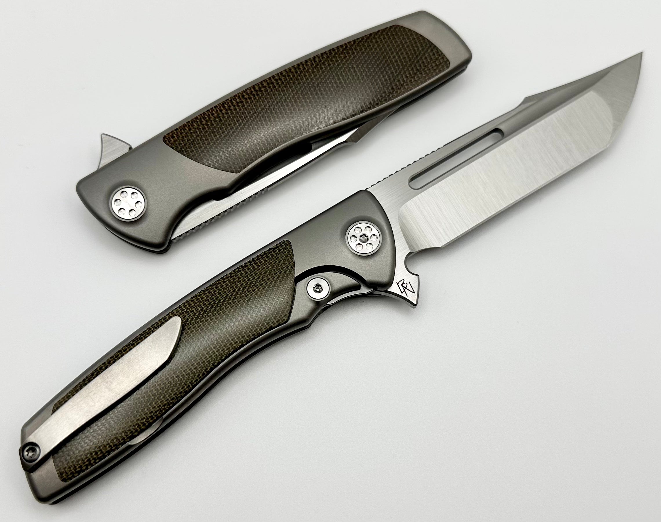 SharpByDesign Mini Evo OD Micarta & Harpoon M390