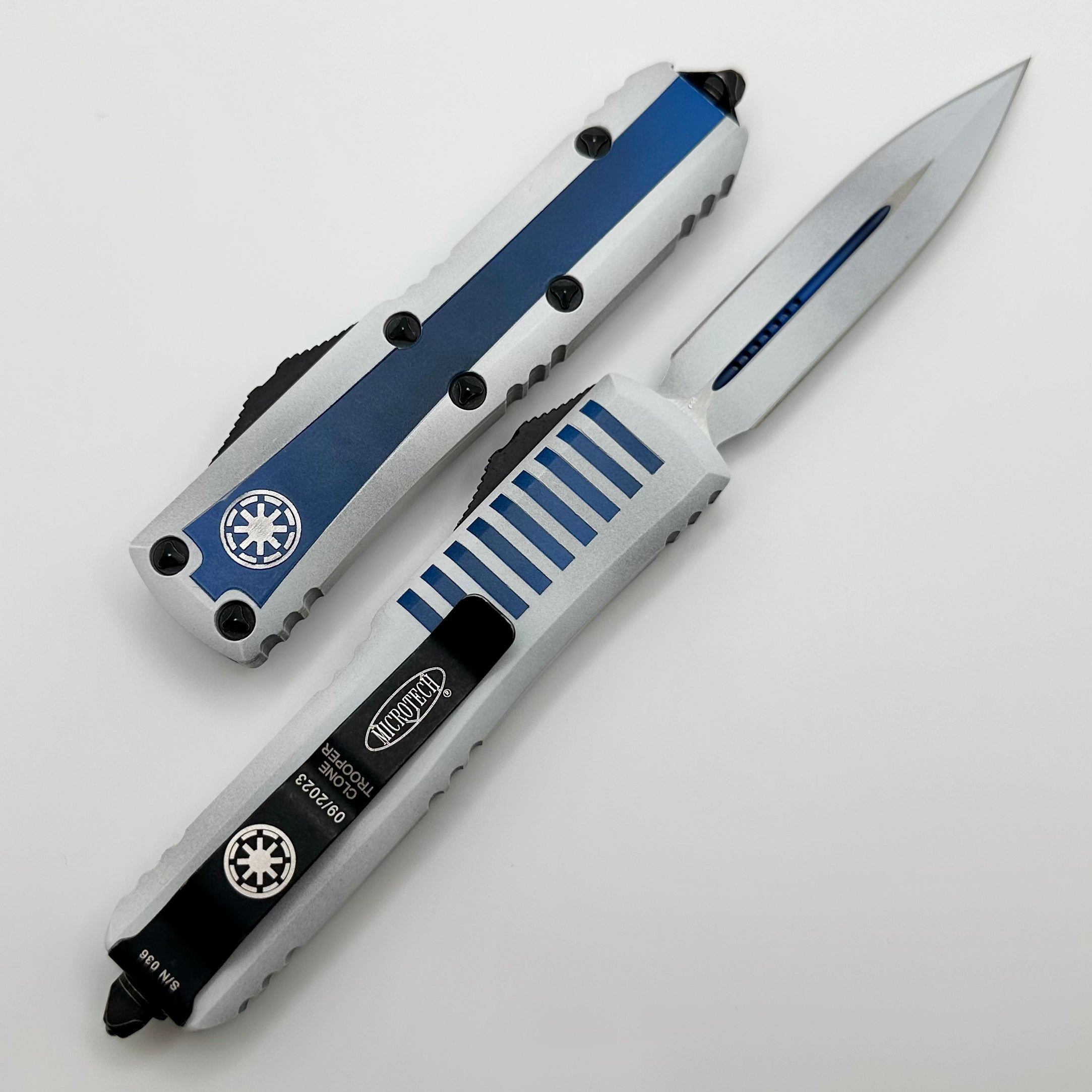 Microtech UTX-85 Double Edge Clone Trooper Signature Series 232-1CO