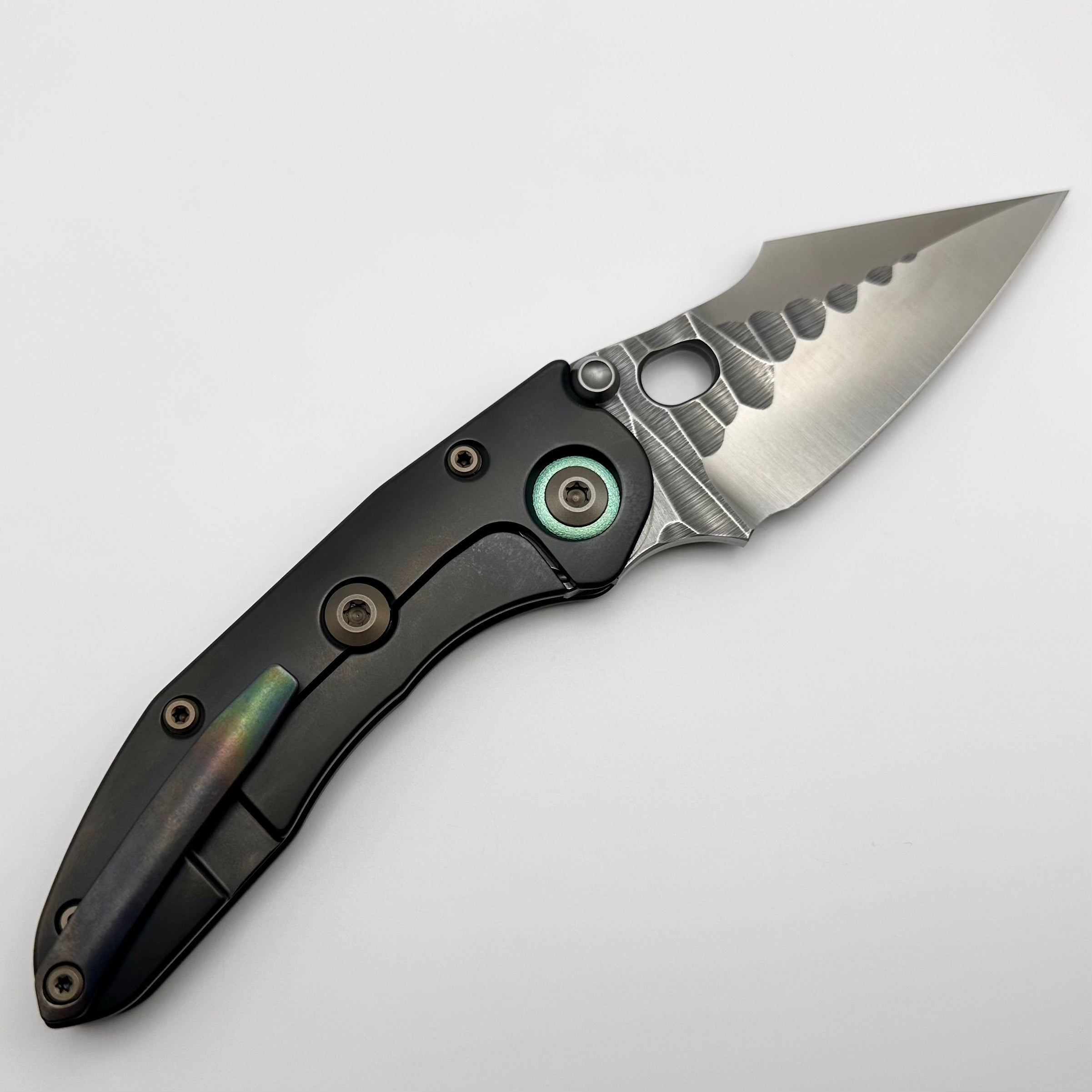 Borka Blades Frag DLC w/ Torched Accents & Rock Ground M390