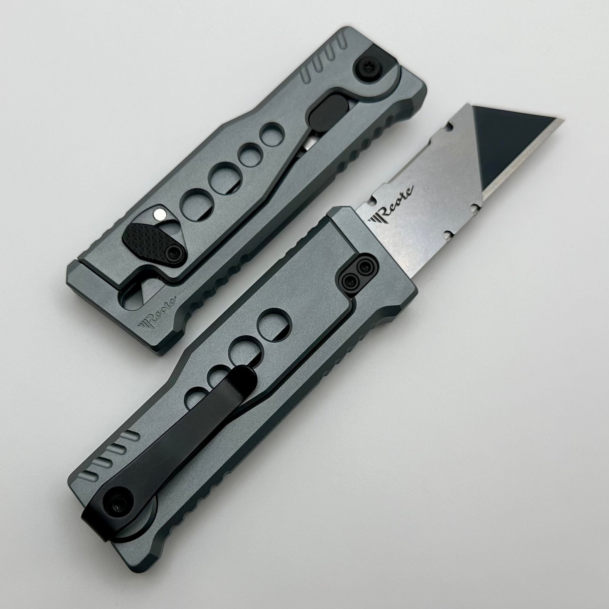 Reate EXO-U Utility Speedhole Silver Aluminum Handle