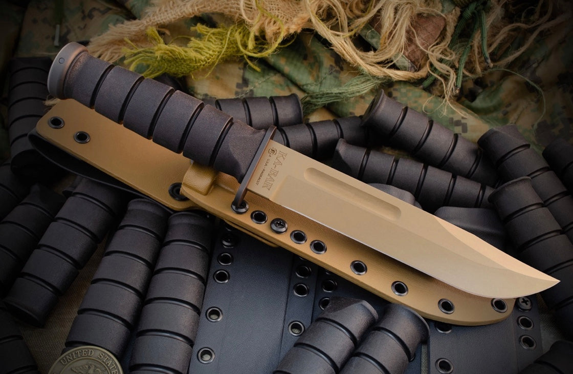 Spartan Blade KA-BAR Fixed Blade MagnaCut & Kraton G