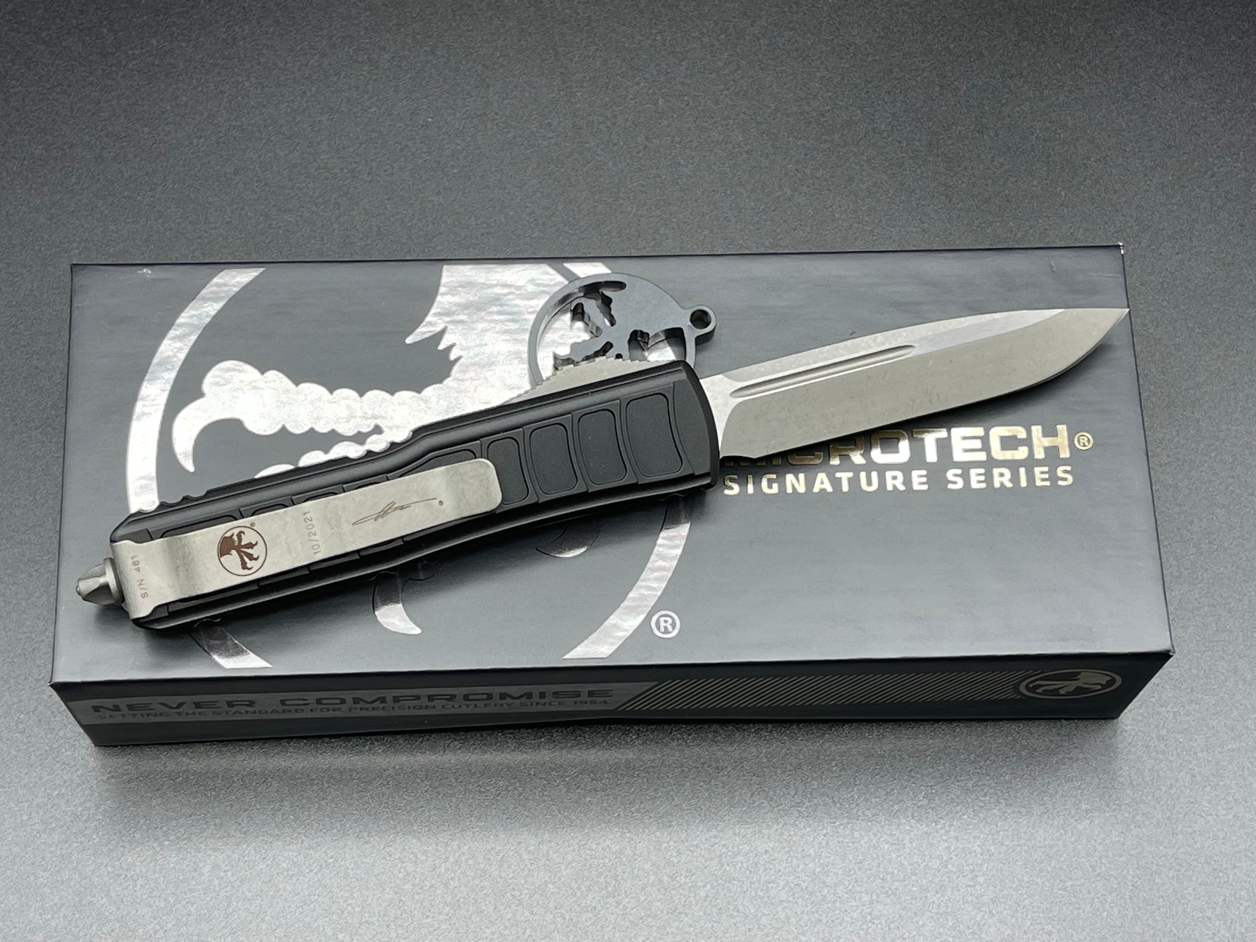 Microtech UTX-85 2 S/E Signature Series Apocolyptic Standard 231II-10APS