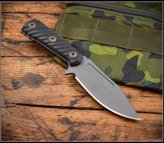 RMJ Tactical UCAP Fixed Blade w/ Black G-10 & MagnaCut