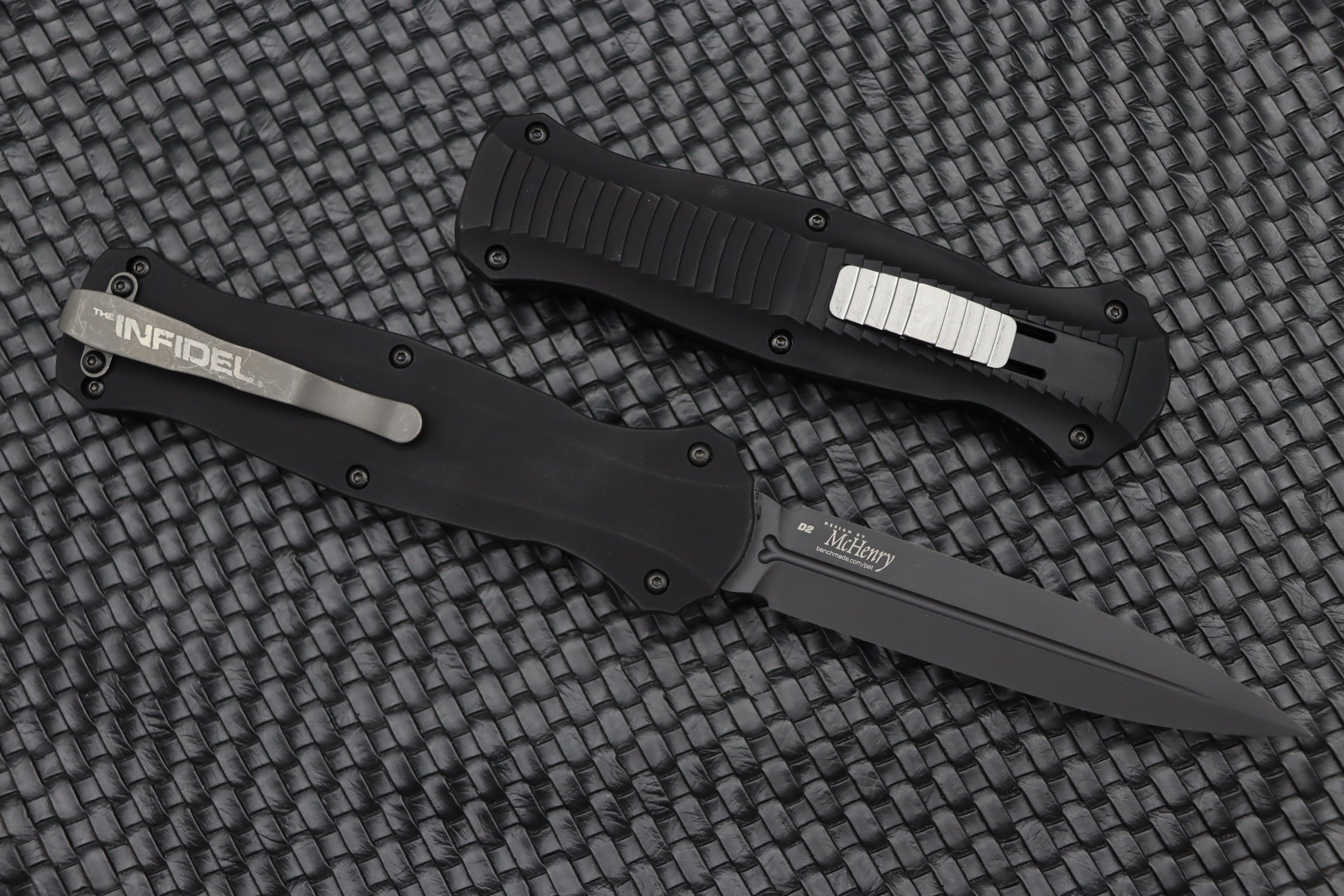 Benchmade Infidel Black Aluminum & Black D2 3300BK