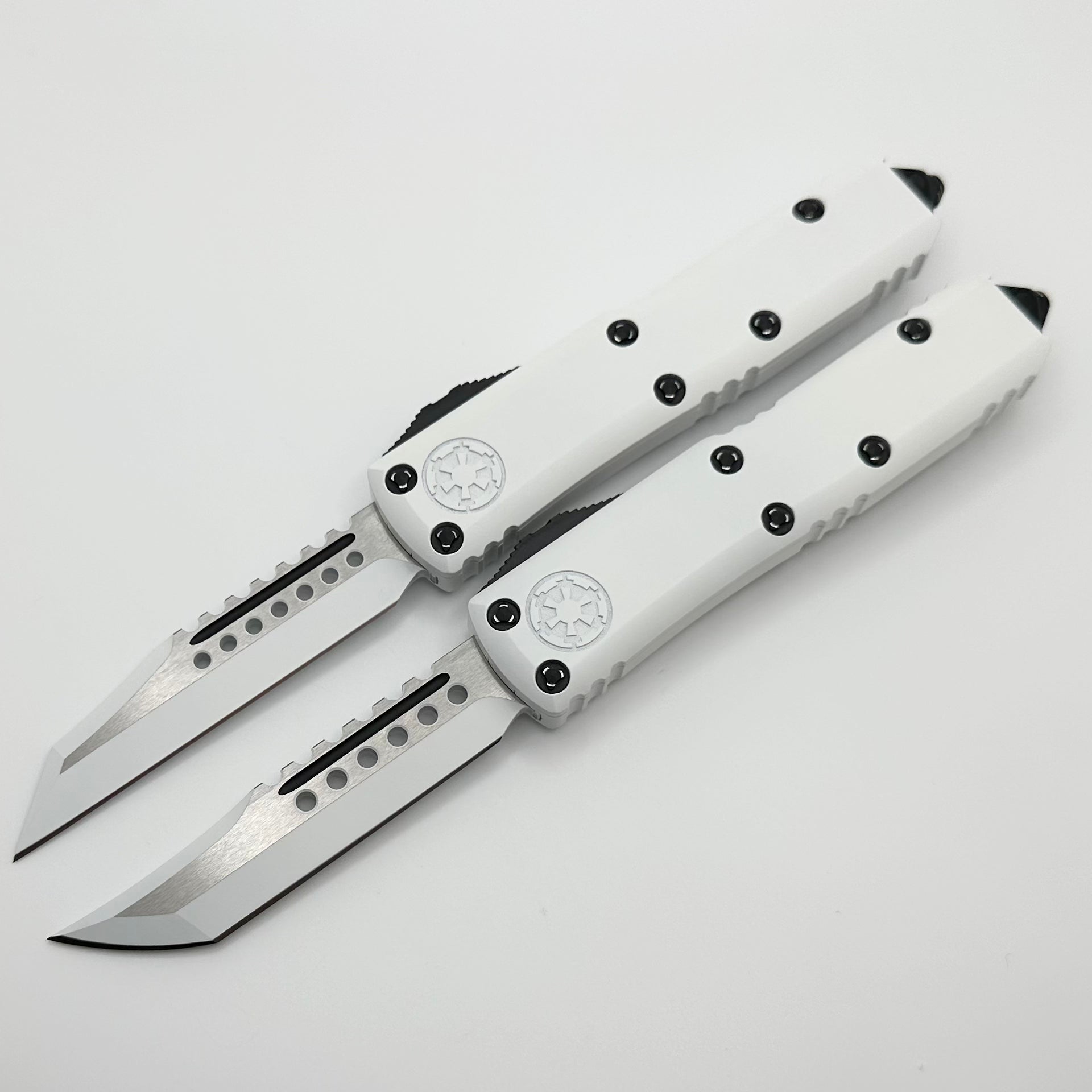 Microtech UTX-85 Storm Trooper Hellhound & Warhound Set Signature Series 719-1SETSTDS