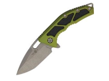 Heretic Knives Medusa Manual Green Handles CPM-S35VN H009-5A-GRN