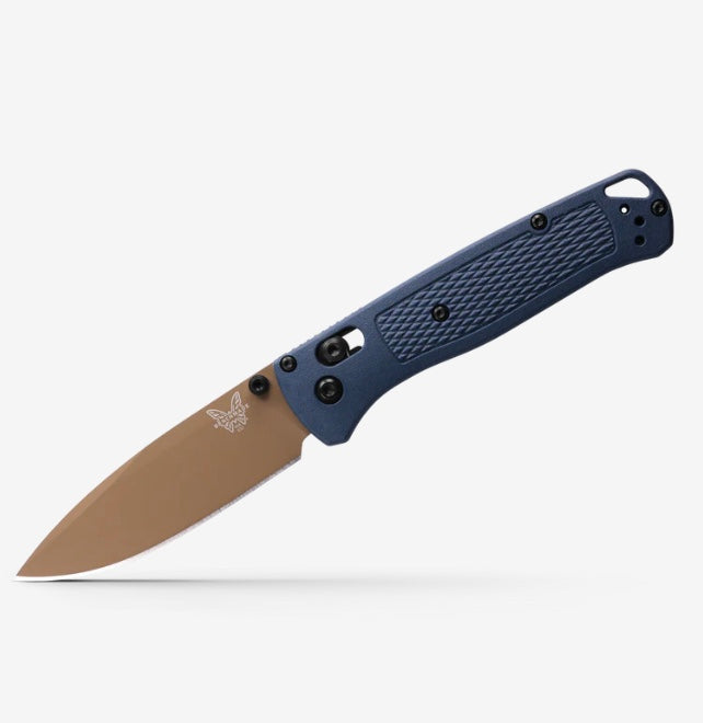 Benchmade Bugout Crated Blue Grivory & S30V 535FE-05