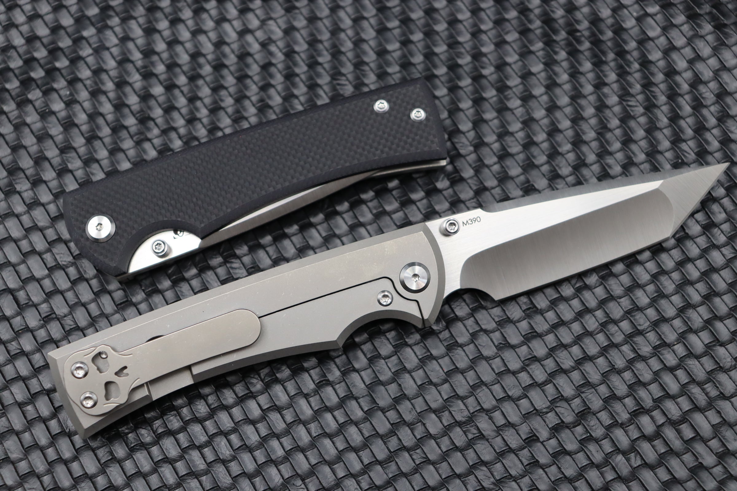 Chaves Knives 229 Liberation Tanto M390 & Black G-10