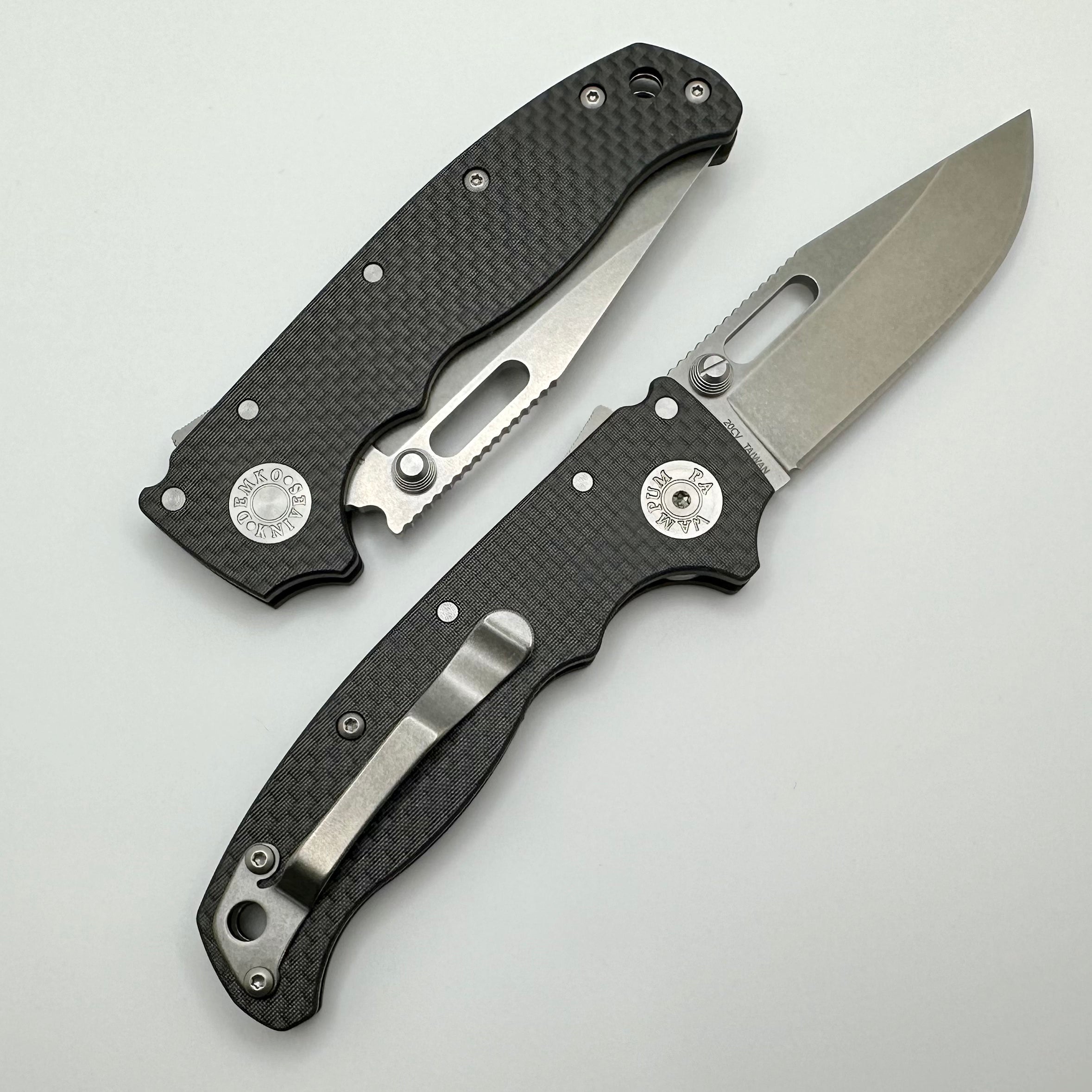 Demko AD20.5 20CV Clip Point & Carbon Fiber