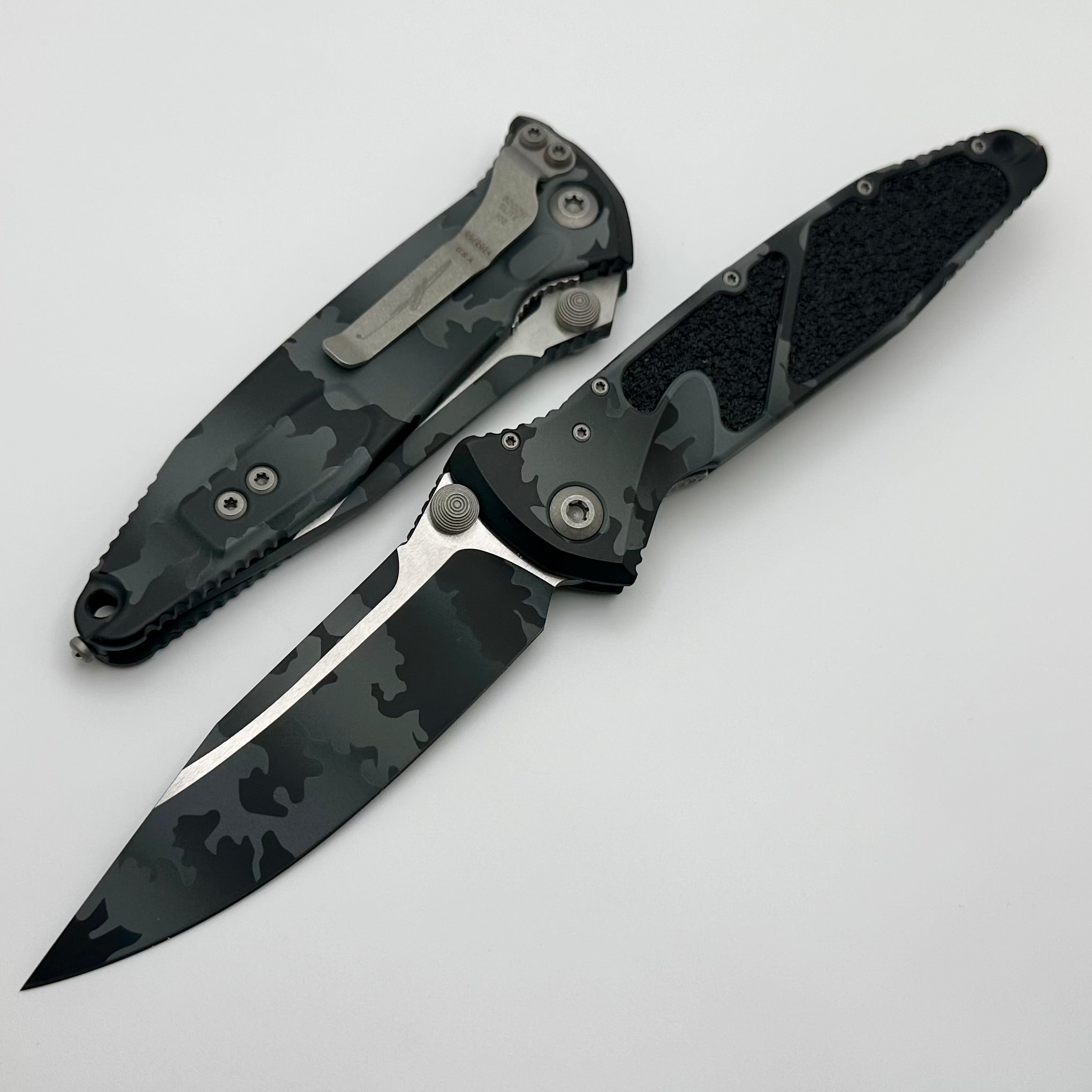 Microtech Socom Elite S/E Manual Urban Camo Signature Series 160-1UCS One Per Household