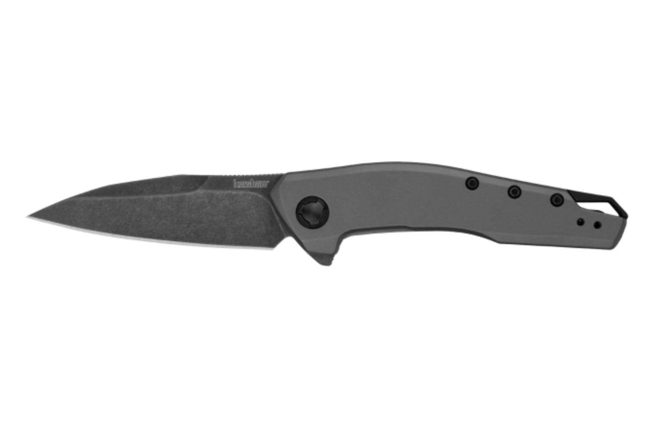 Kershaw Sanctum Stainless Steel Handle Framelock Flipper & 8Cr13MoV Blade 1815