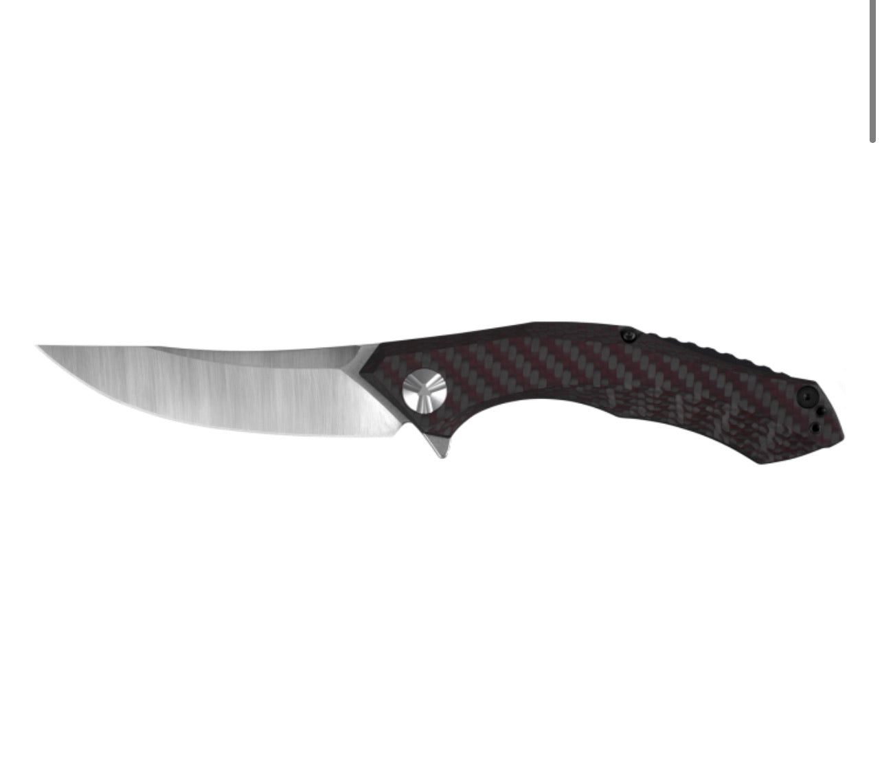 Zero Tolerance 0462 ZT0462 Sinkevich Flipper Red Carbon Fiber