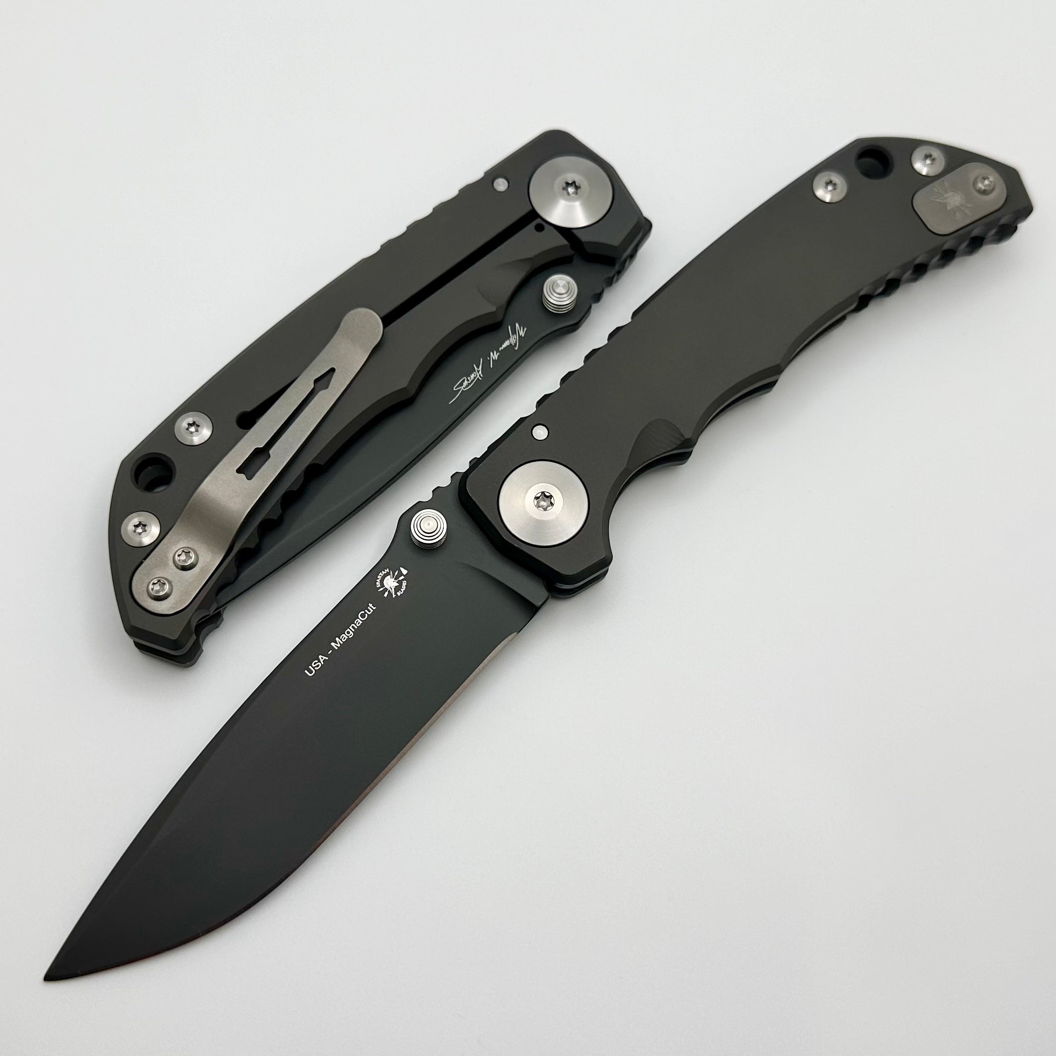 Spartan Blades Harsey Folder PVD w/ MagnaCut SF5BK