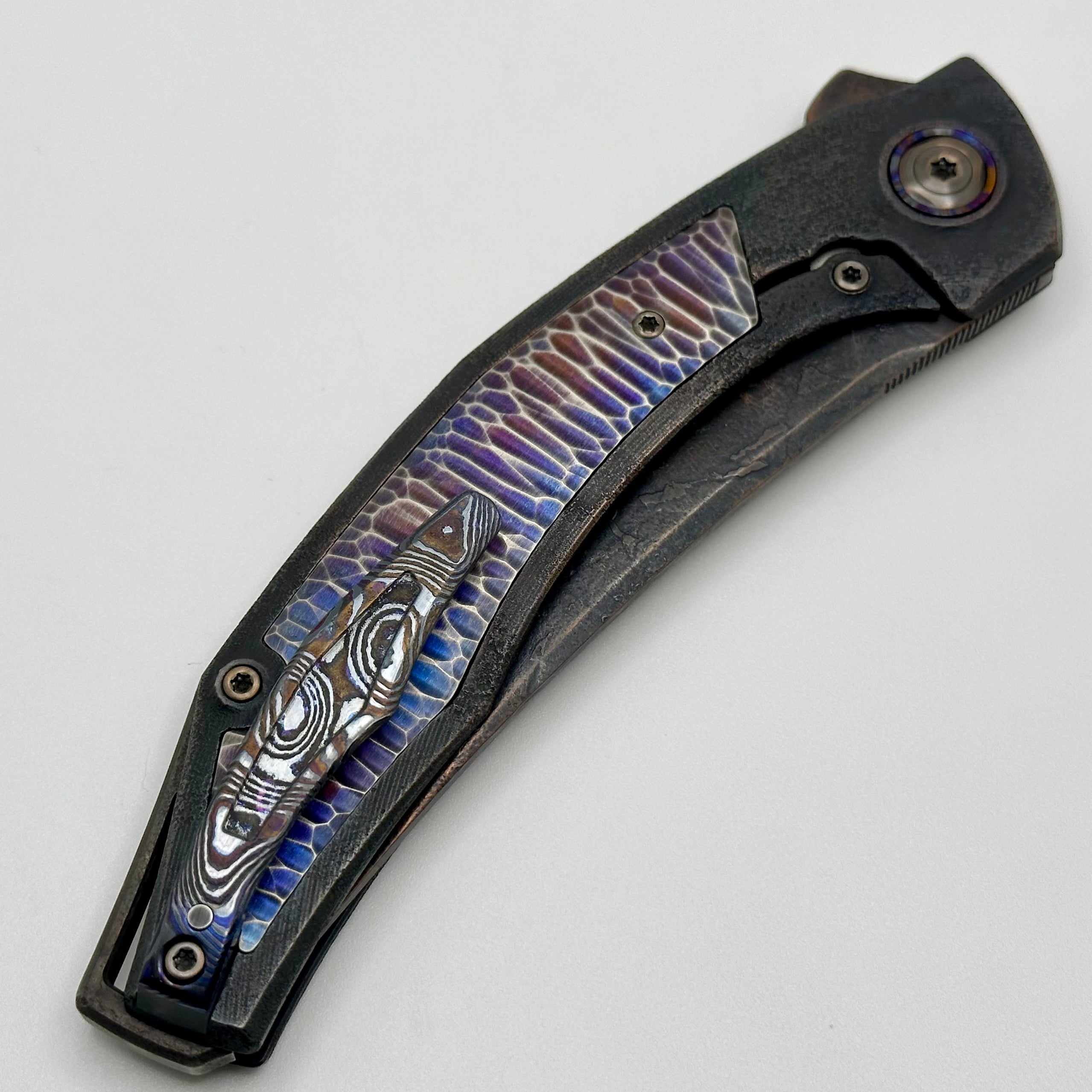 Custom Knife Factory ONE OFF Textured & Distressed Ablya