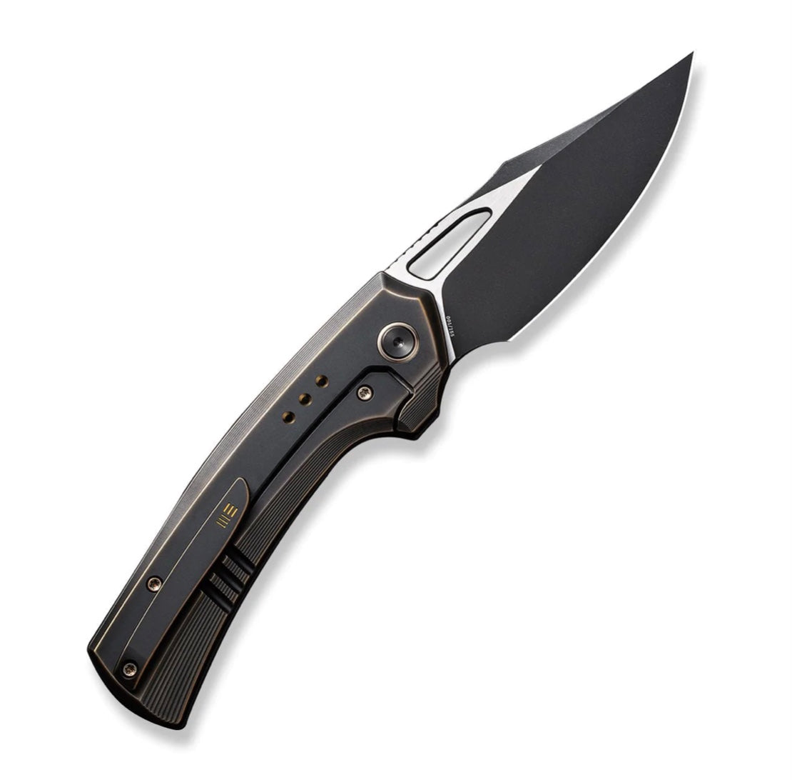 We Knife Nefaris Black/Bronze Titanium & Black Stonewash 20CV WE22040D-3