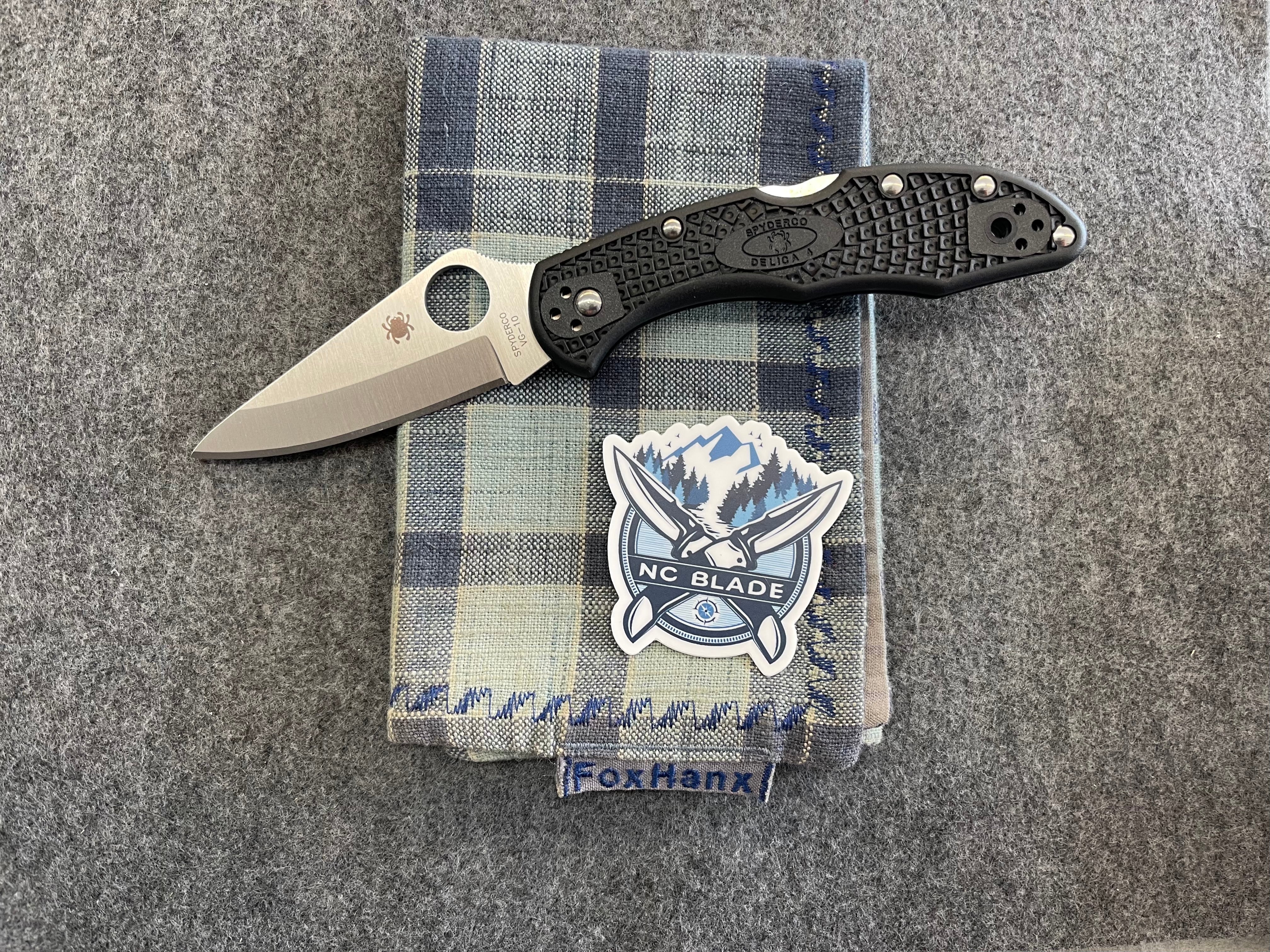 Spyderco Delica 4 FRN Black C11PBK