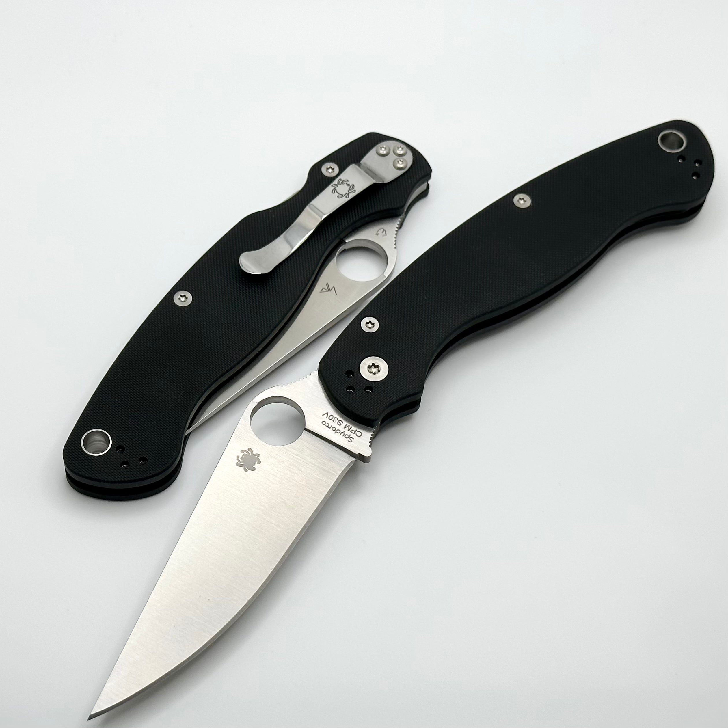 Spyderco Knives Military 2 Black G-10 & CPM-S30V C36GP2