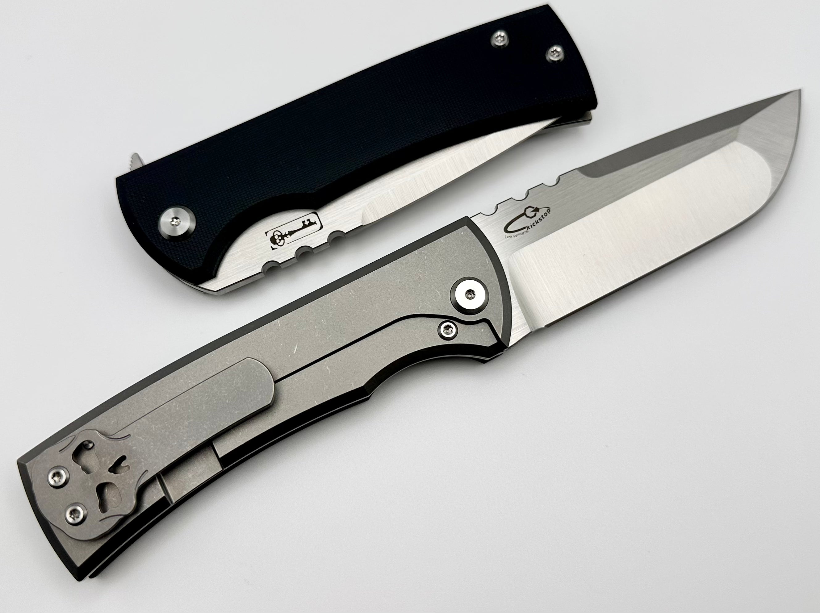 Chaves Knives Redencion 229 Kickstop Black G-10 & M390 Drop Point