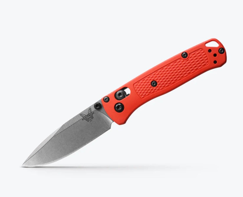 Benchmade Mini Bugout Mesa Red Grivory Handles & CPM-S30V 533-04