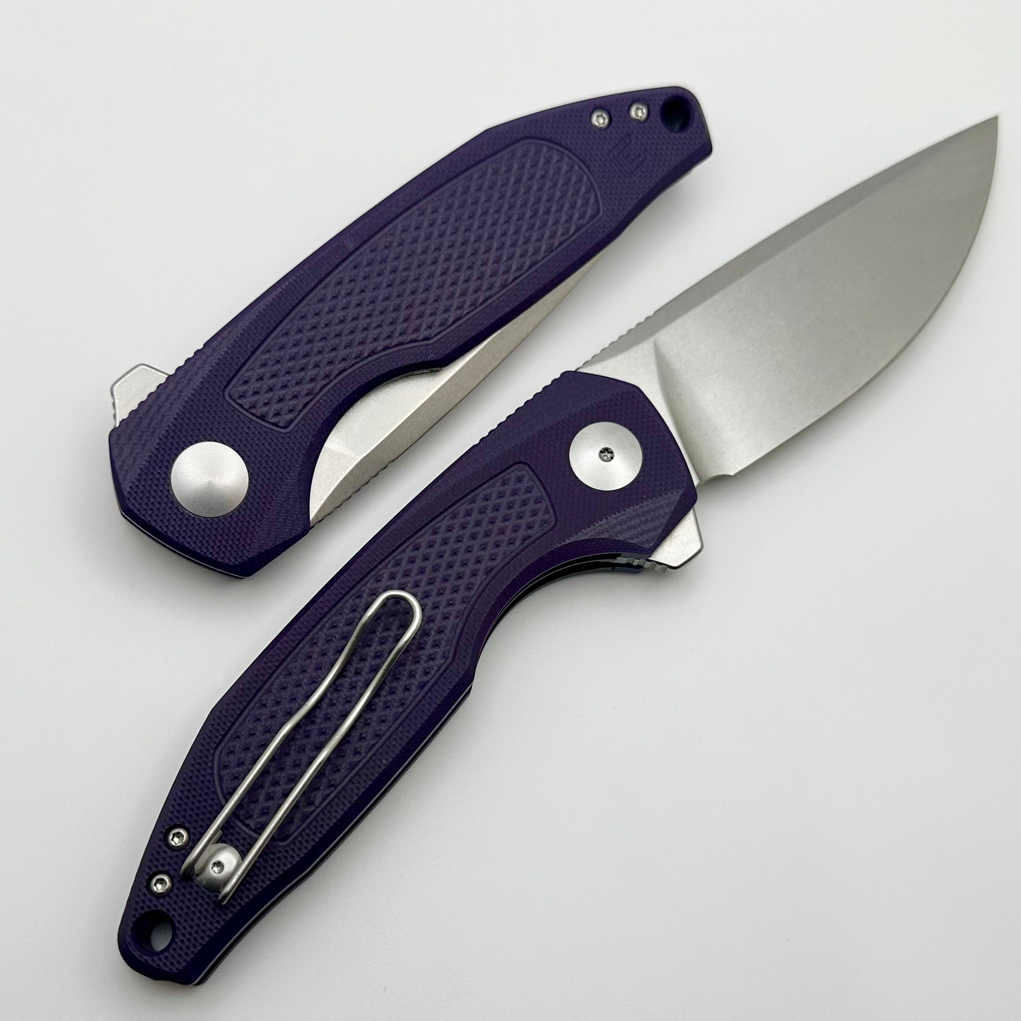 Custom Knife Factory - Echo Trol Violet G-10 & CPM-S35VN