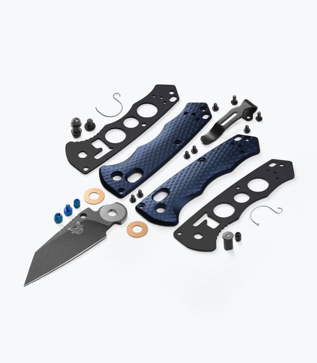 Benchmade Full Immunity Crater Blue Aluminum & CPM-M4 290BK