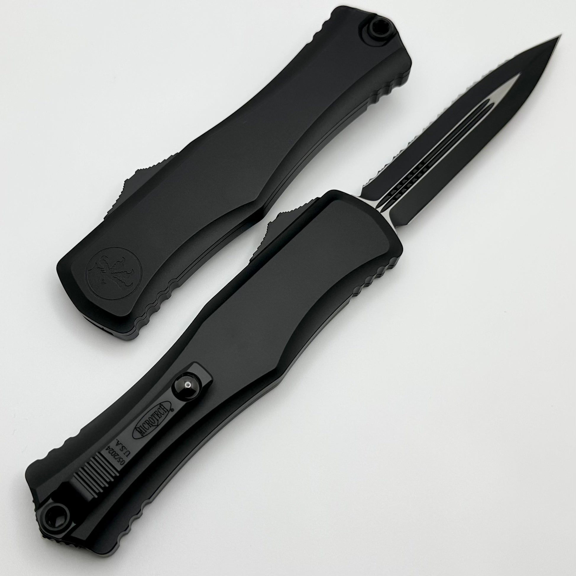 Microtech Knives Hera II Tactical Double Edge Full Serrated 1702-3T