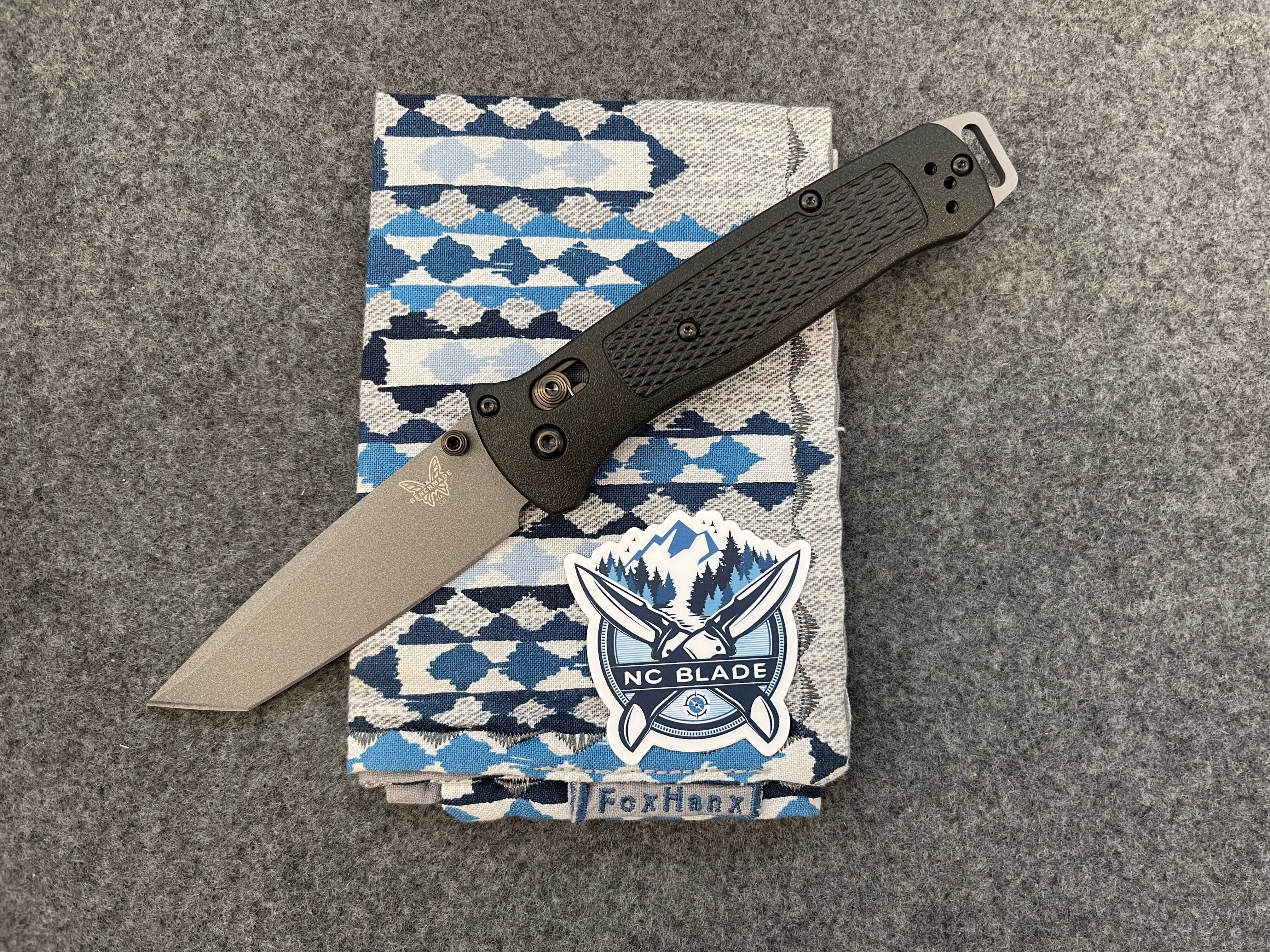 Benchmade Bailout Balck Grivory & 3V 537GY