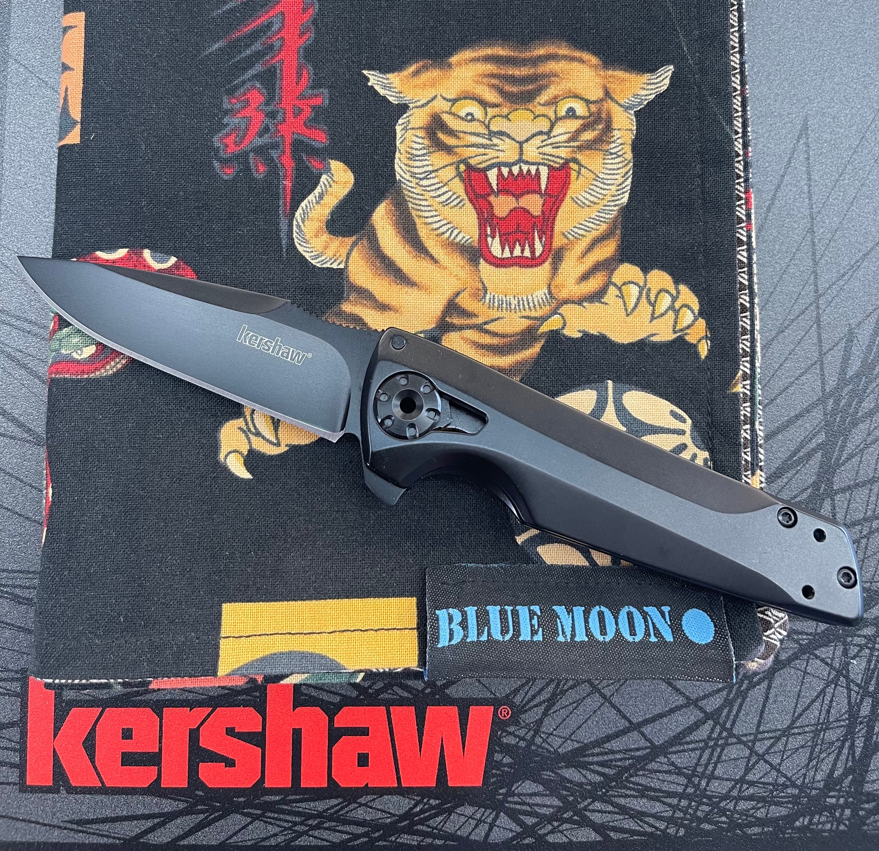 Kershaw Flythrough Frame Lock Knife (3 Black) 1988