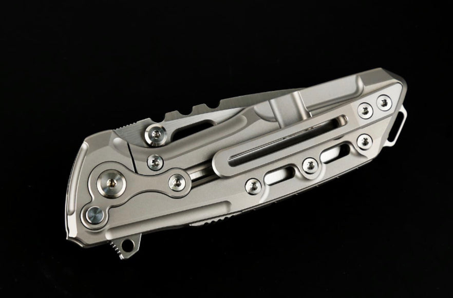 Reate T1000 Milled Titanium & 3V Flipper