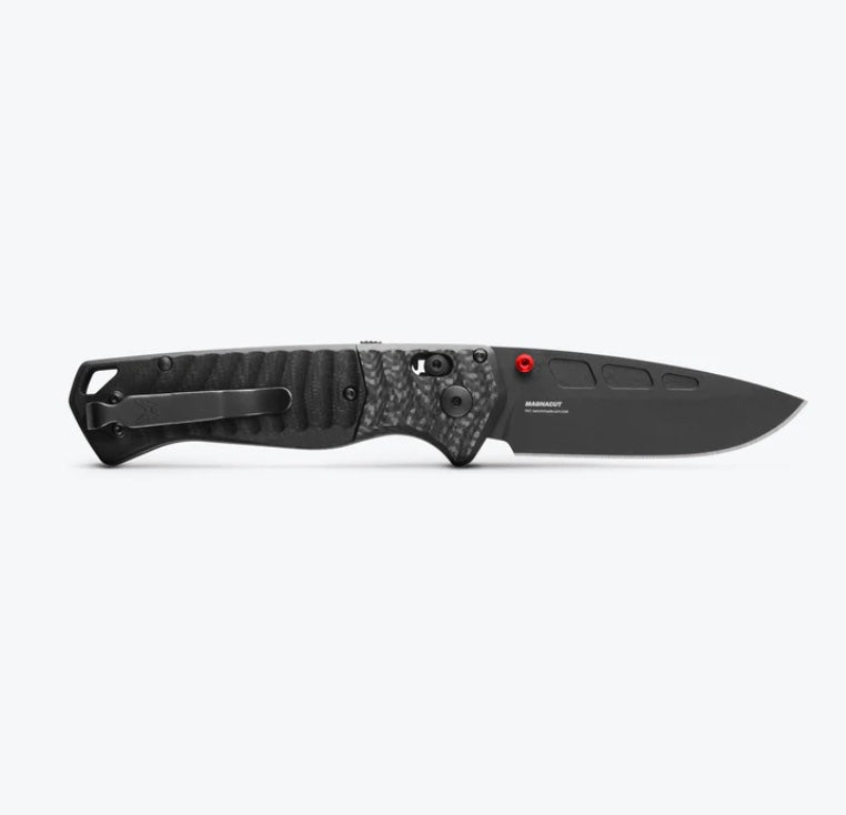 Benchmade PSK Carbon Fiber & Black G-10 Handles w/ MagnaCut 593BK-01