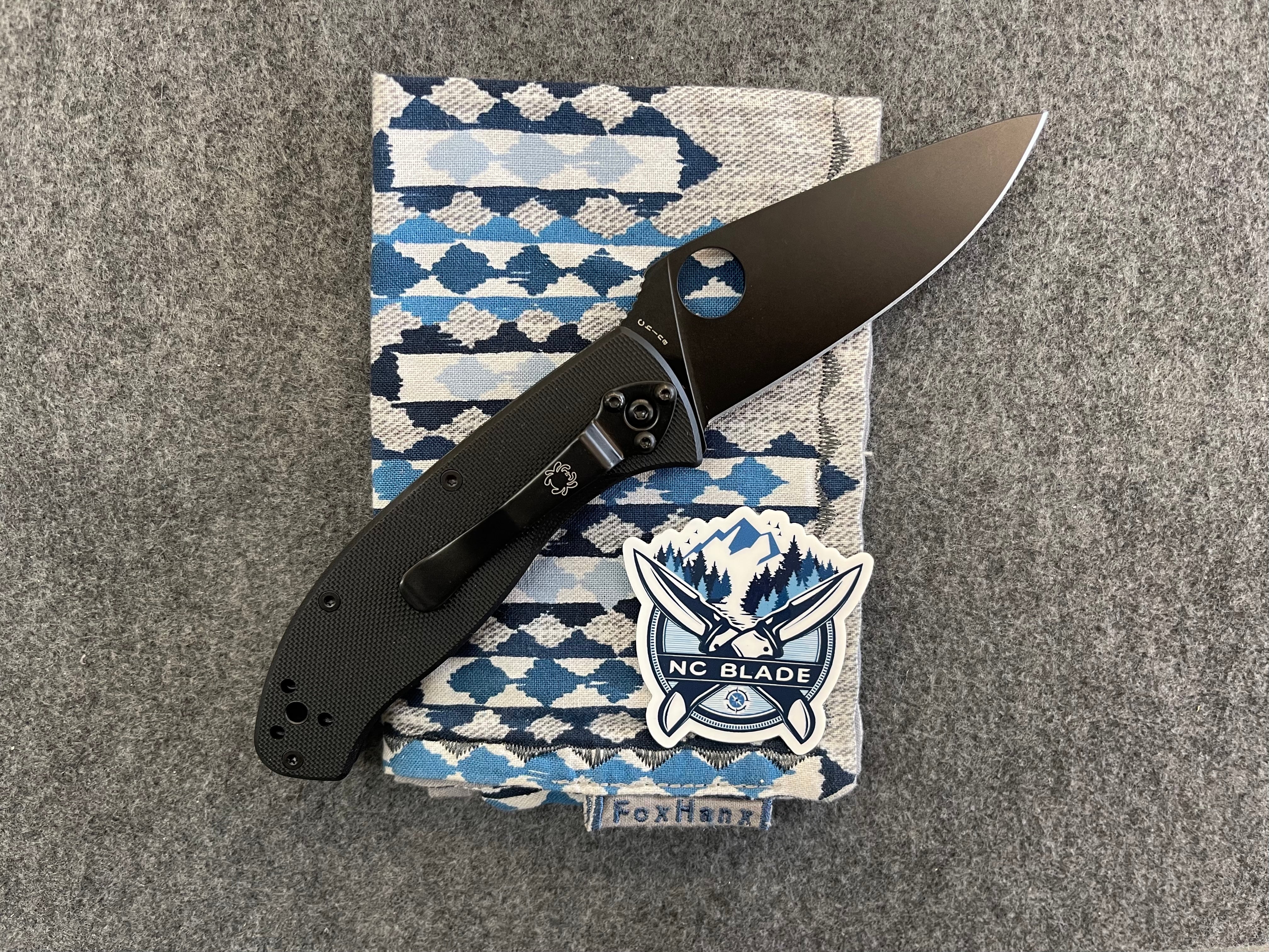 Spyderco Tenacious G-10 Black C122GBBKP