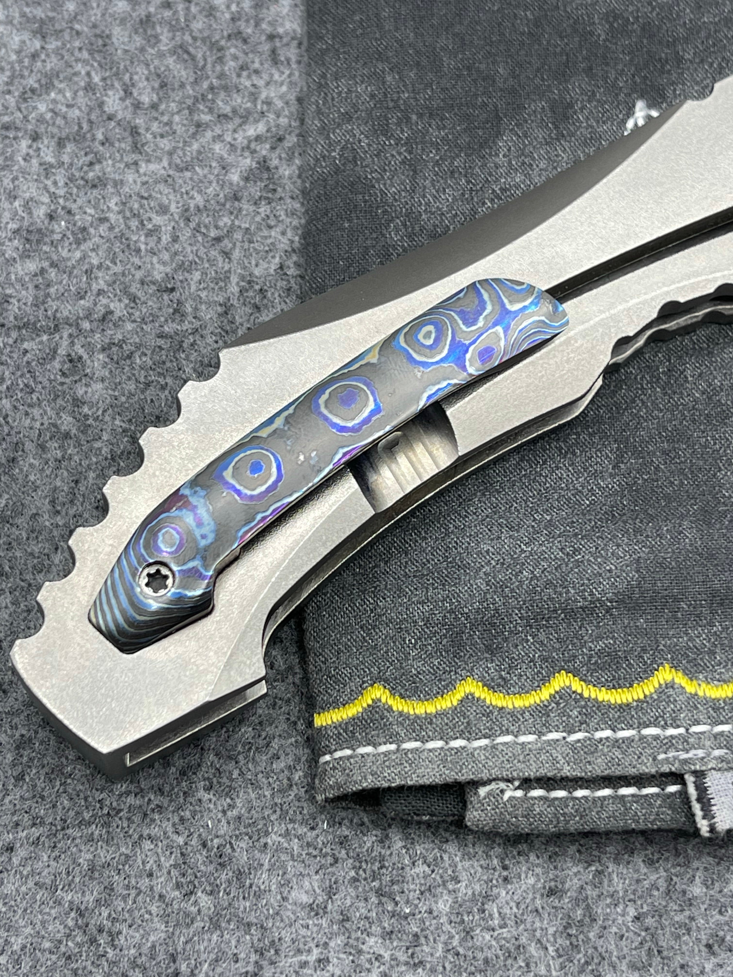 Dalibor Bergam Custom Oberon Damasteel Daltanium