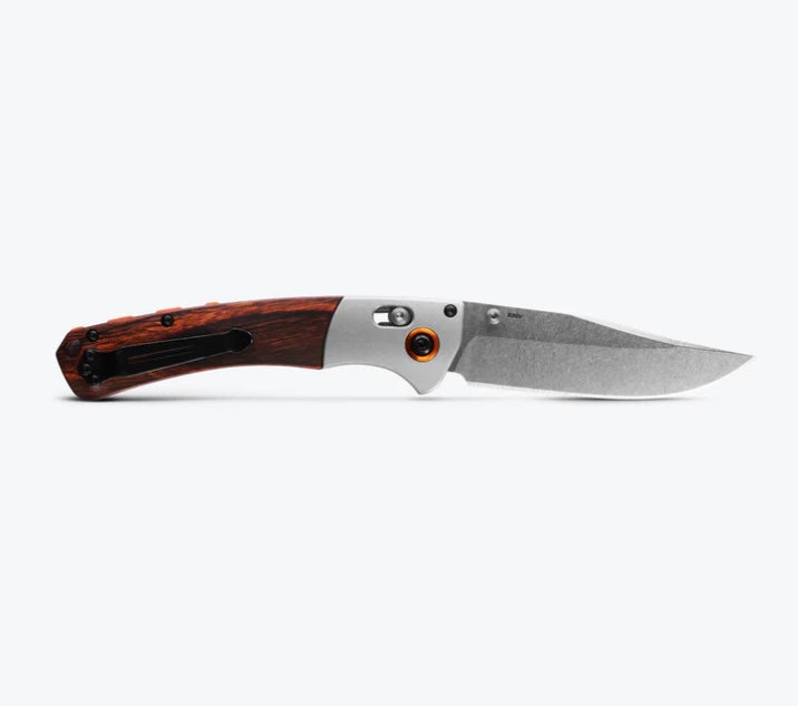 Benchmade Crooked River w/ Aluminum/Wood Handles & CPM-S30V 15080-2