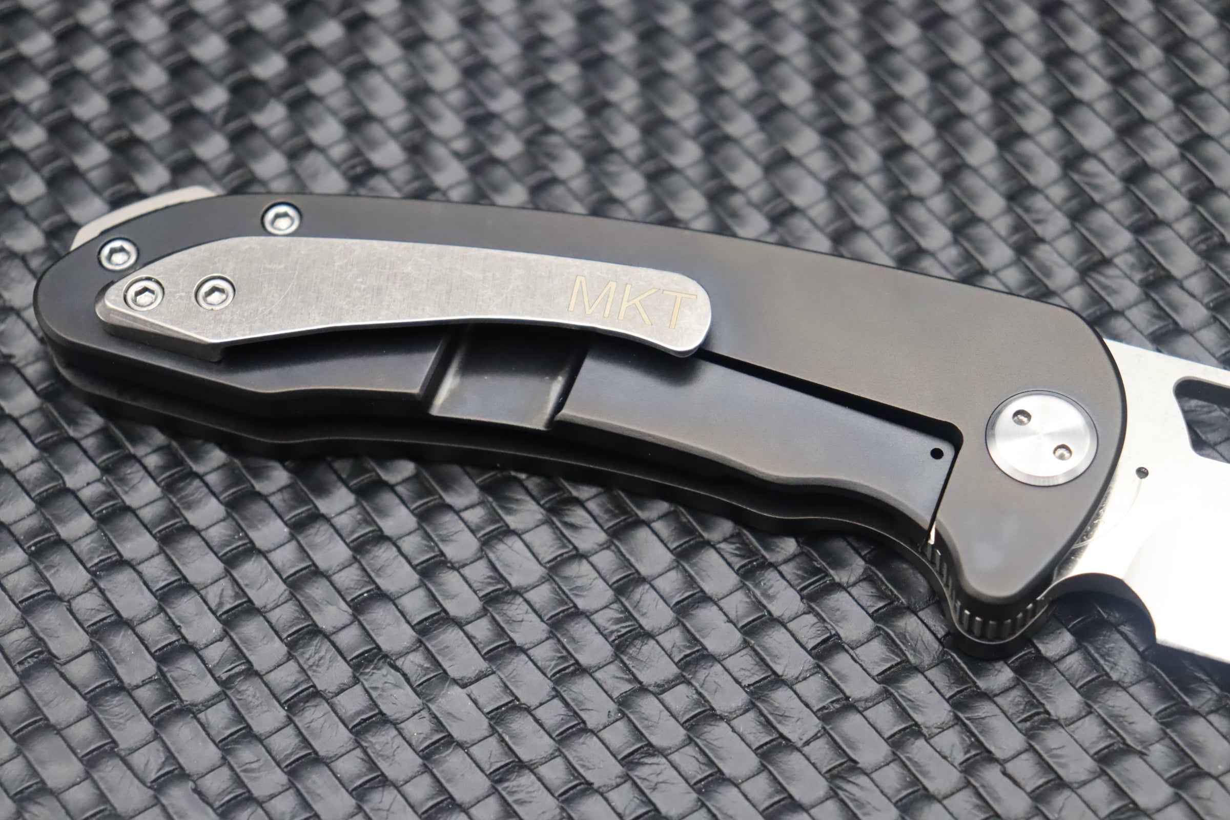 Medford Knife On Belay Tumbled Finish & PVD Handles