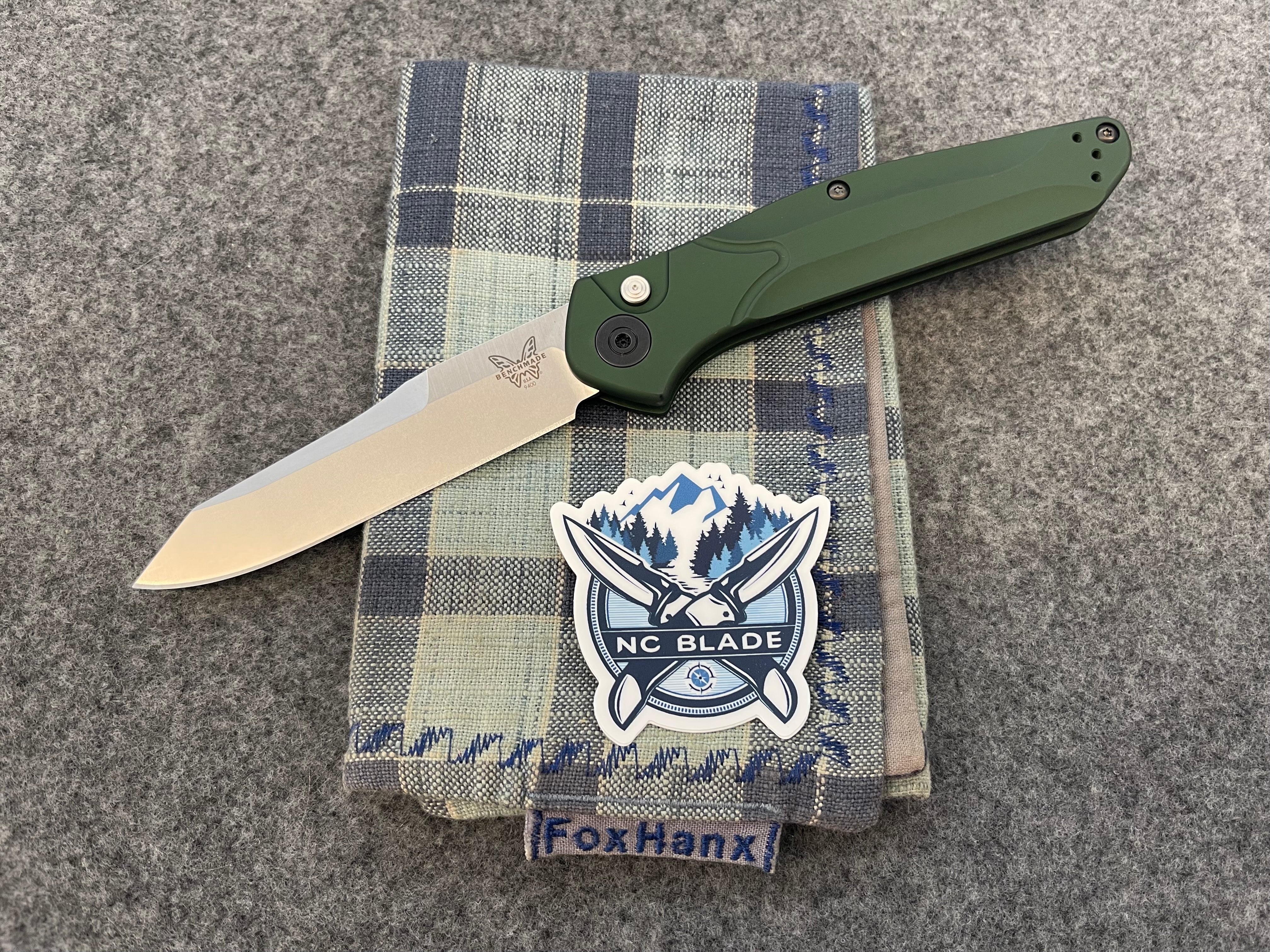 Benchmade Osborne 9400 Green S30V