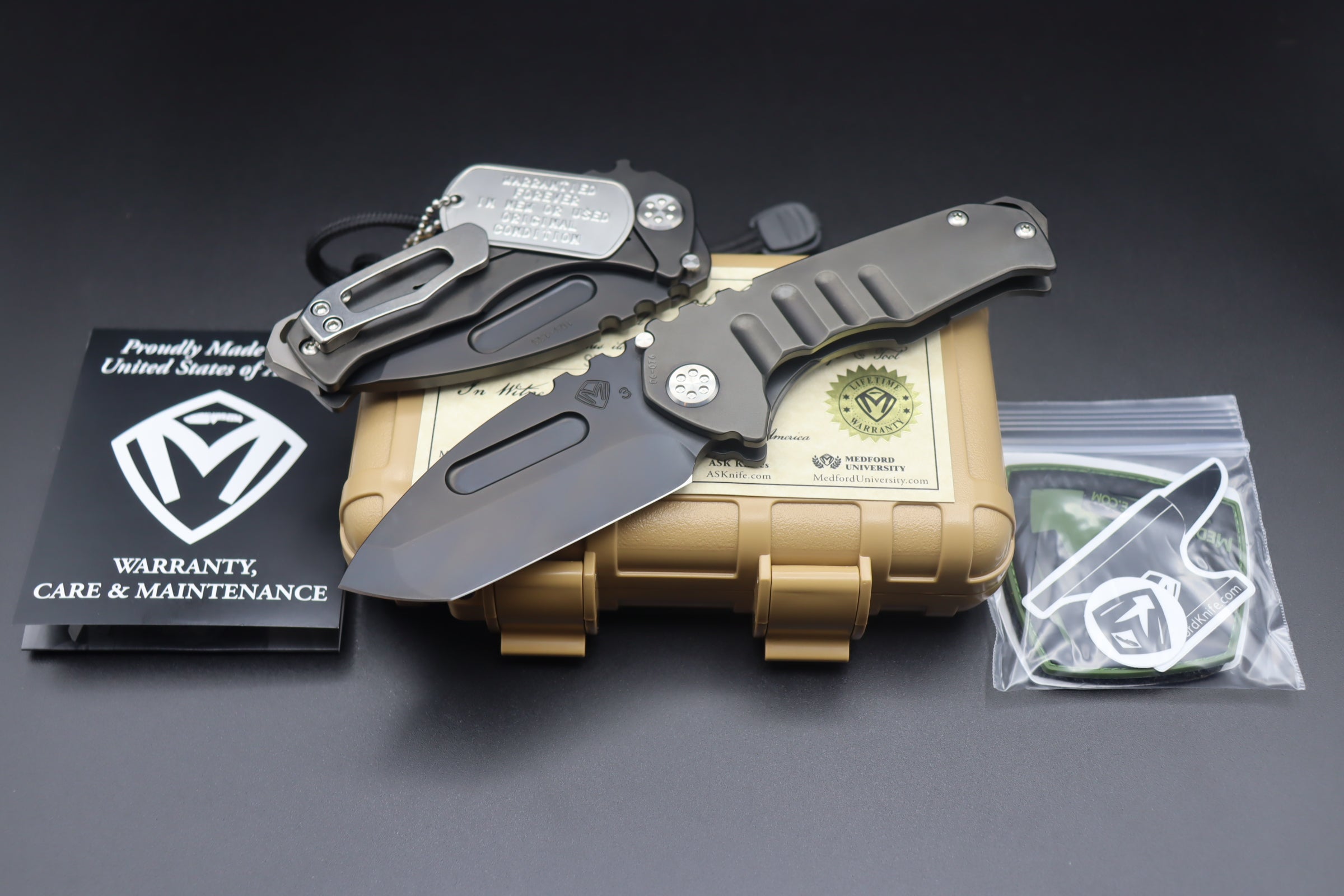 Medford Praetorian Genesis T 3V Tanto & PVD 105-150