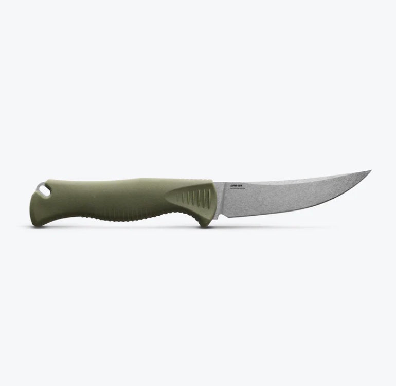 Benchmade Meatcrafter Dark Olive Santoprene Handles w/ 4 CPM154 Fixed Blade 15505