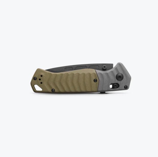 Benchmade PSK Gray & OD Green G-10 Handles w/ MagnaCut 593BK