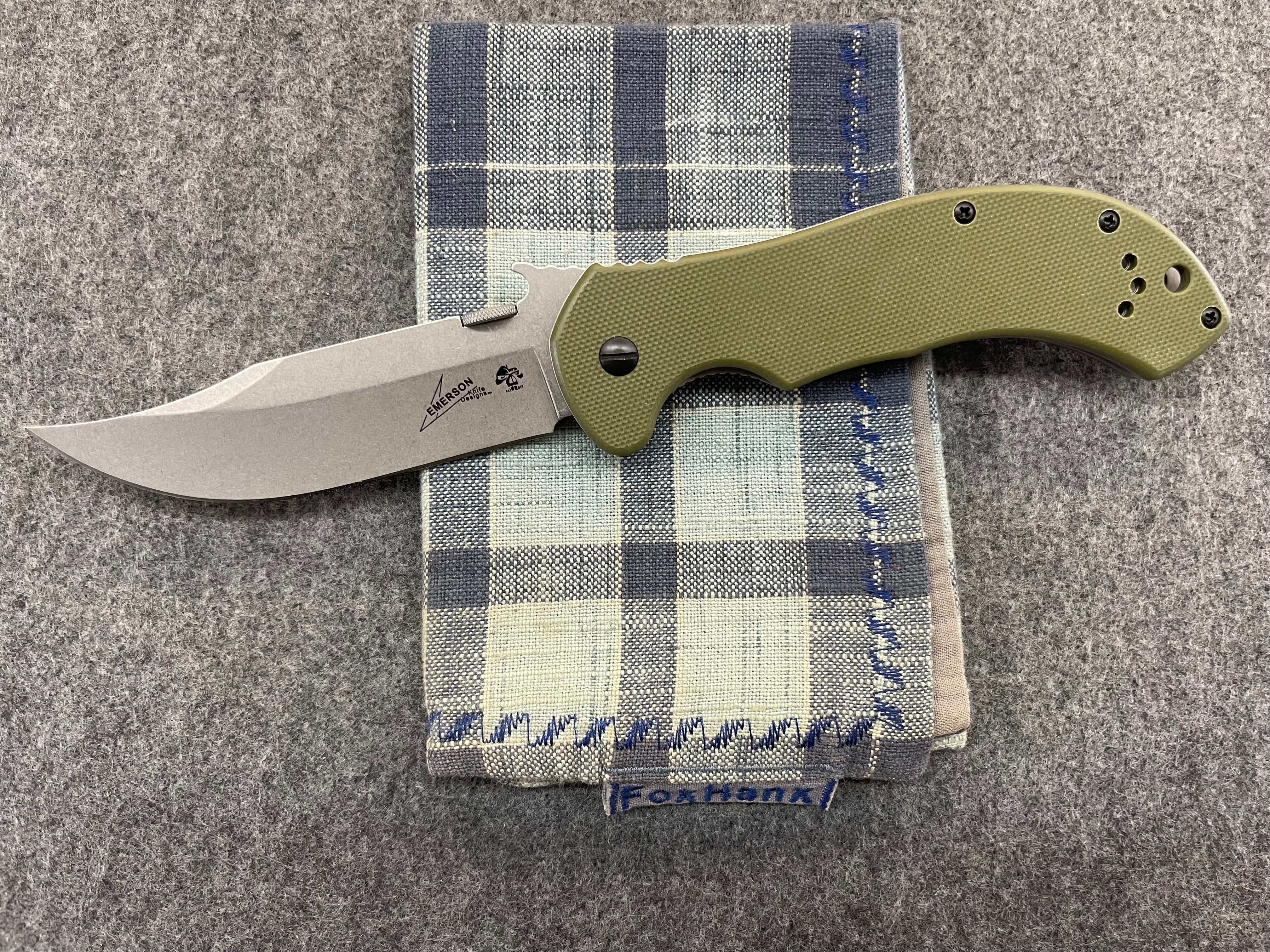 Kershaw Emerson CQC-10K 6030 Green G-10